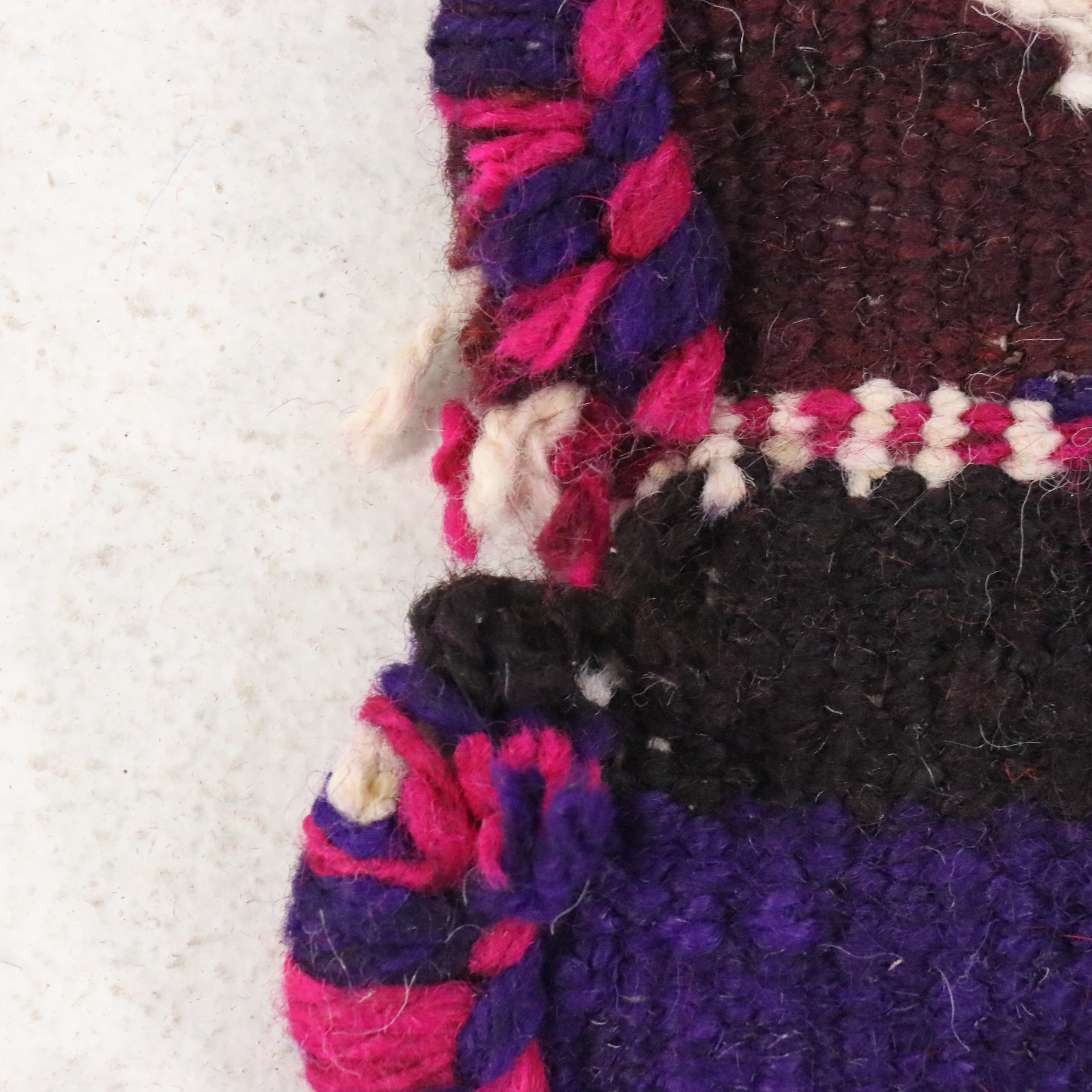 3'7 x 11'6 Hand-Knotted Moroccan Berber Long Rug