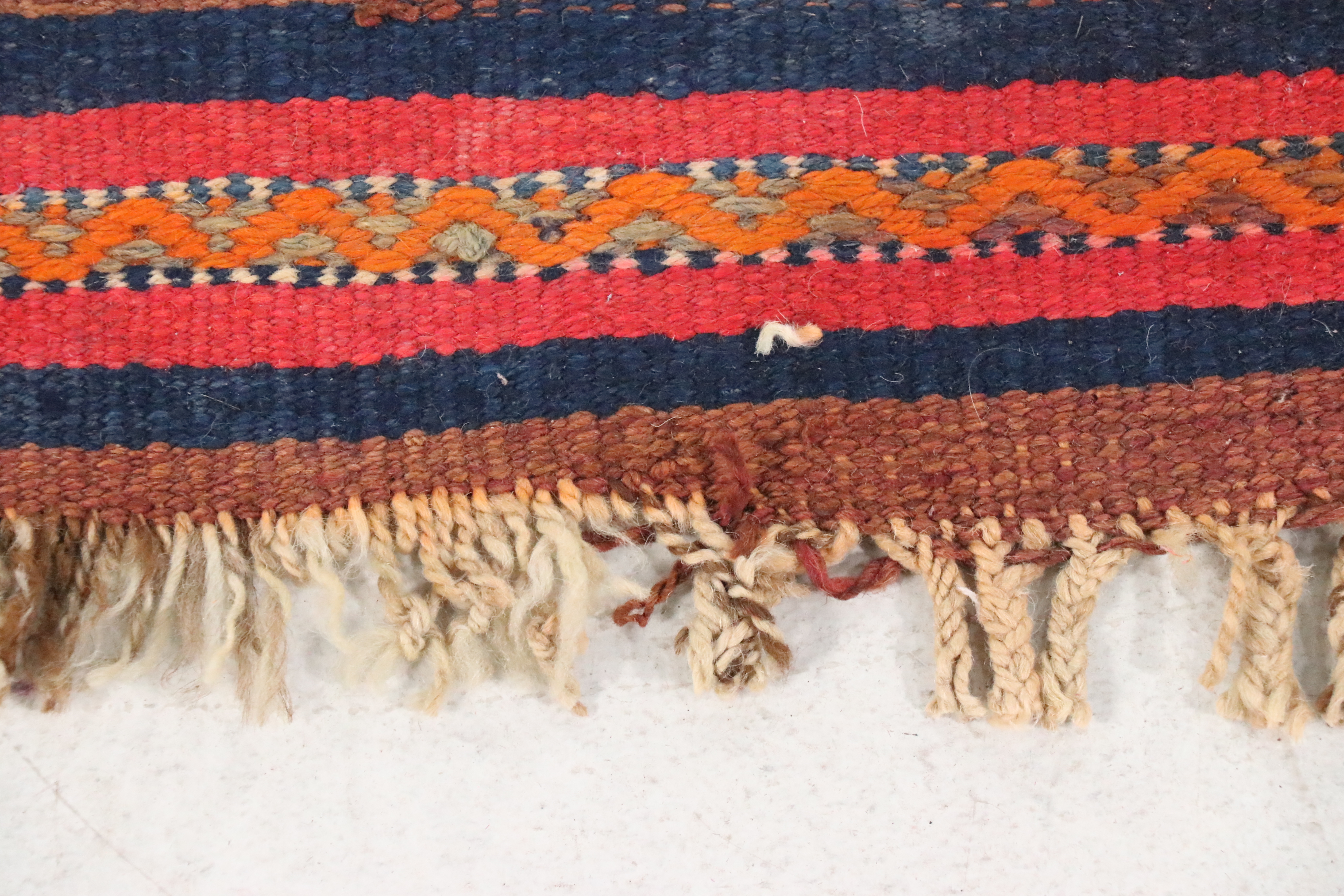 3'4 x 9'11 Hand-Knotted Moroccan Berber Long Rug