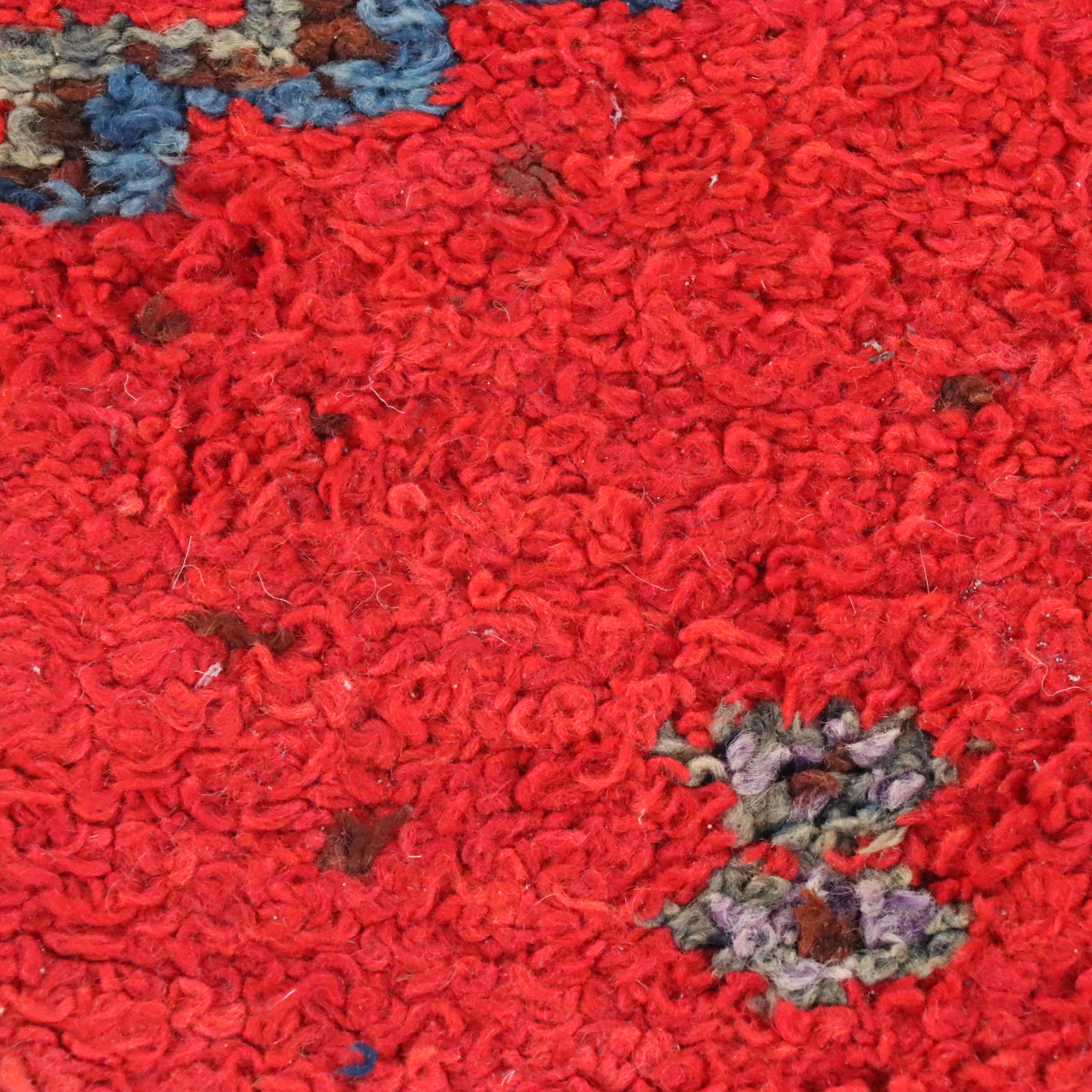 3'4 x 9'11 Hand-Knotted Moroccan Berber Long Rug