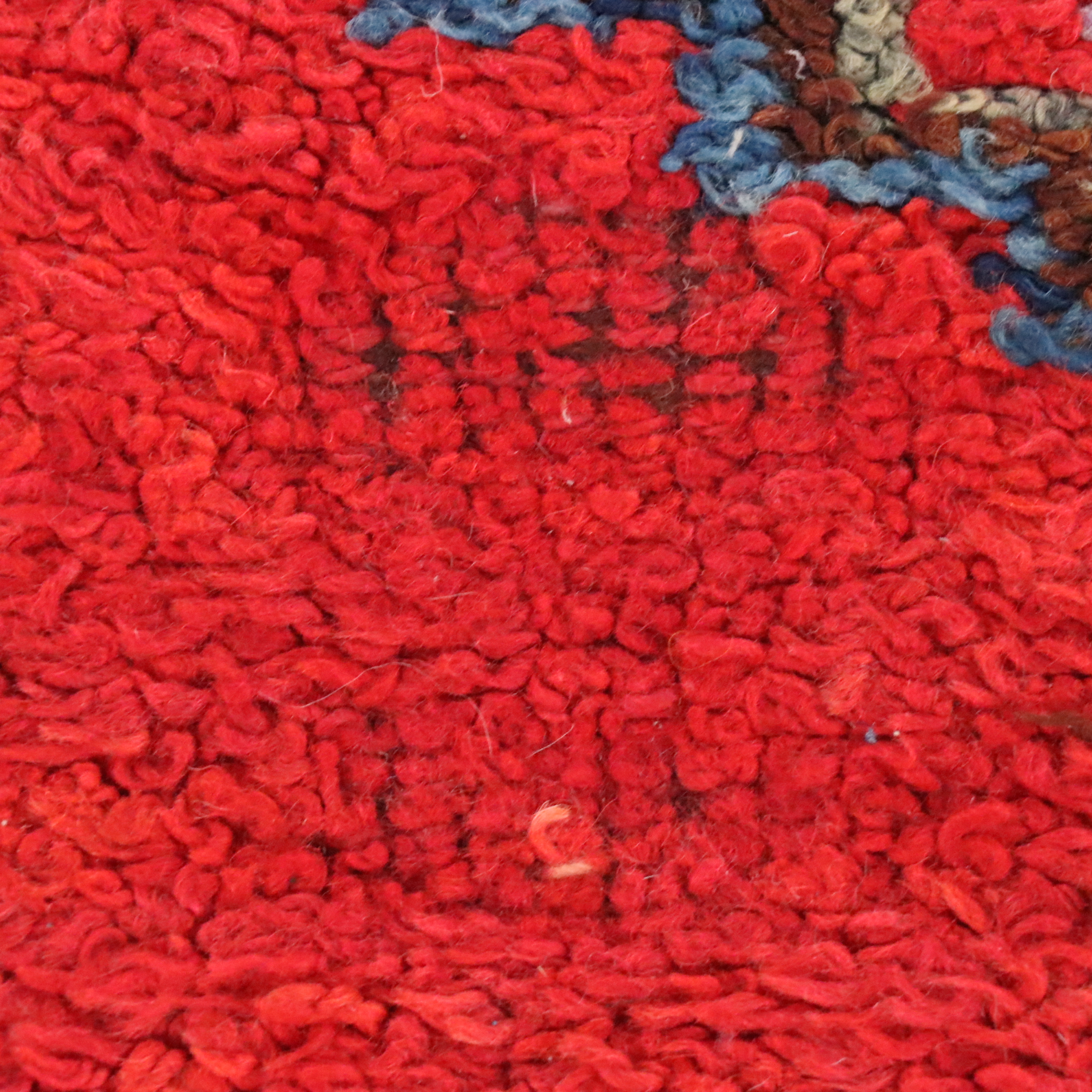 3'4 x 9'11 Hand-Knotted Moroccan Berber Long Rug