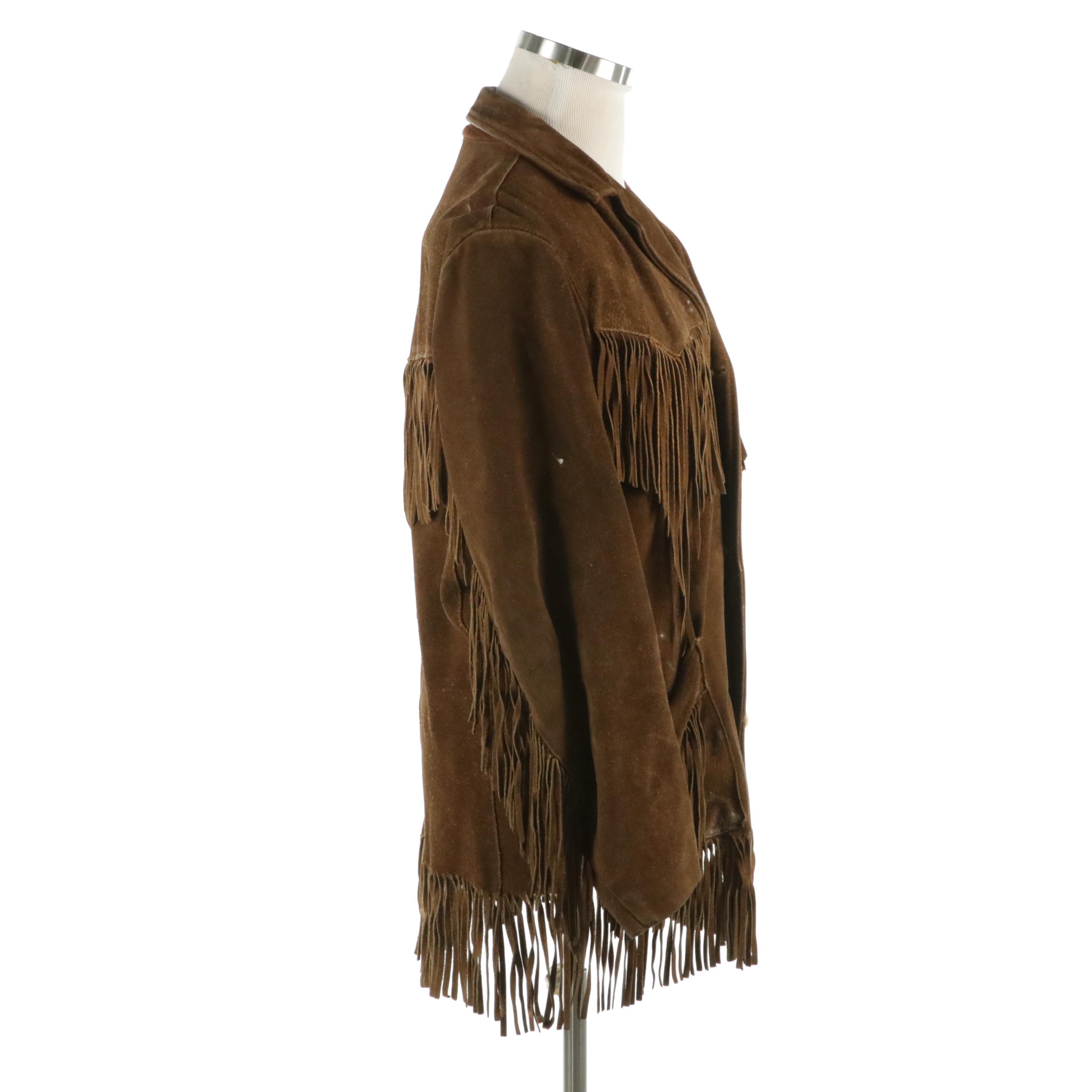 Pioneer Wear of Albuquerque Fringed Suede Jacket