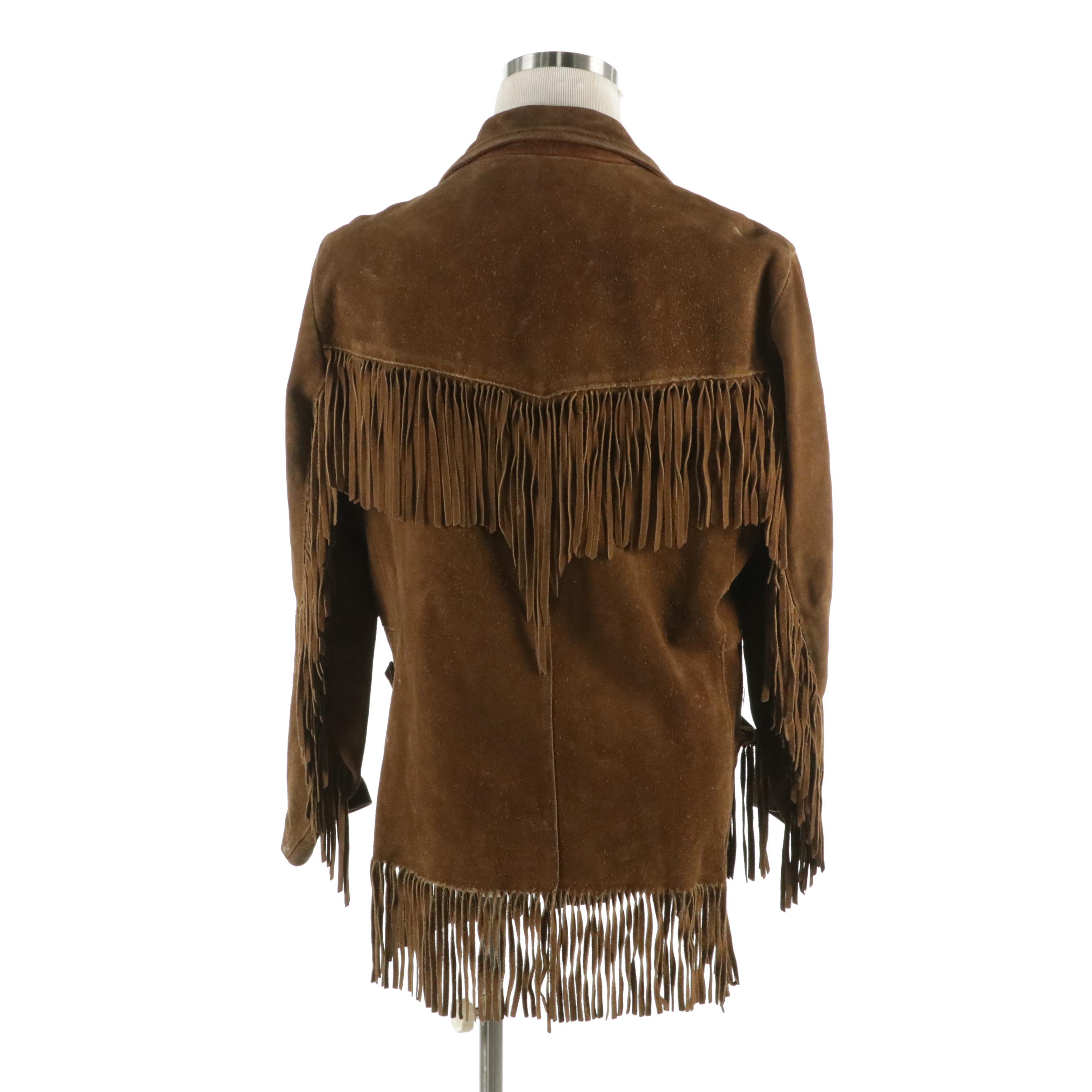Pioneer Wear of Albuquerque Fringed Suede Jacket
