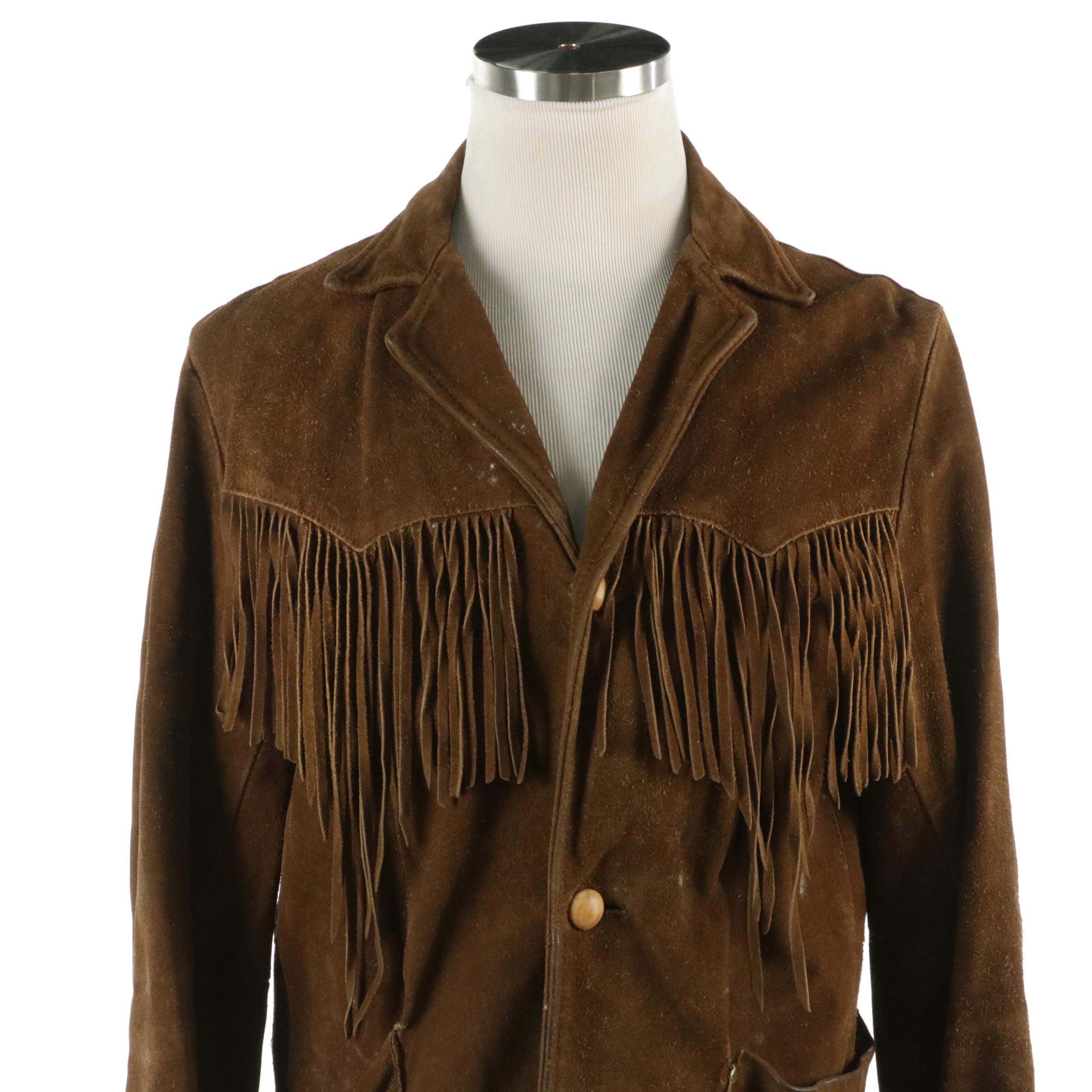 Pioneer Wear of Albuquerque Fringed Suede Jacket