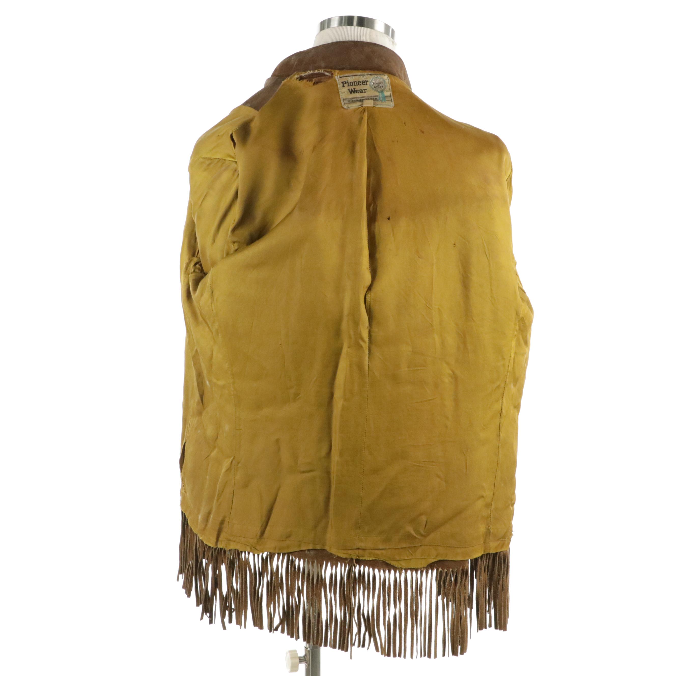 Pioneer Wear of Albuquerque Fringed Suede Jacket