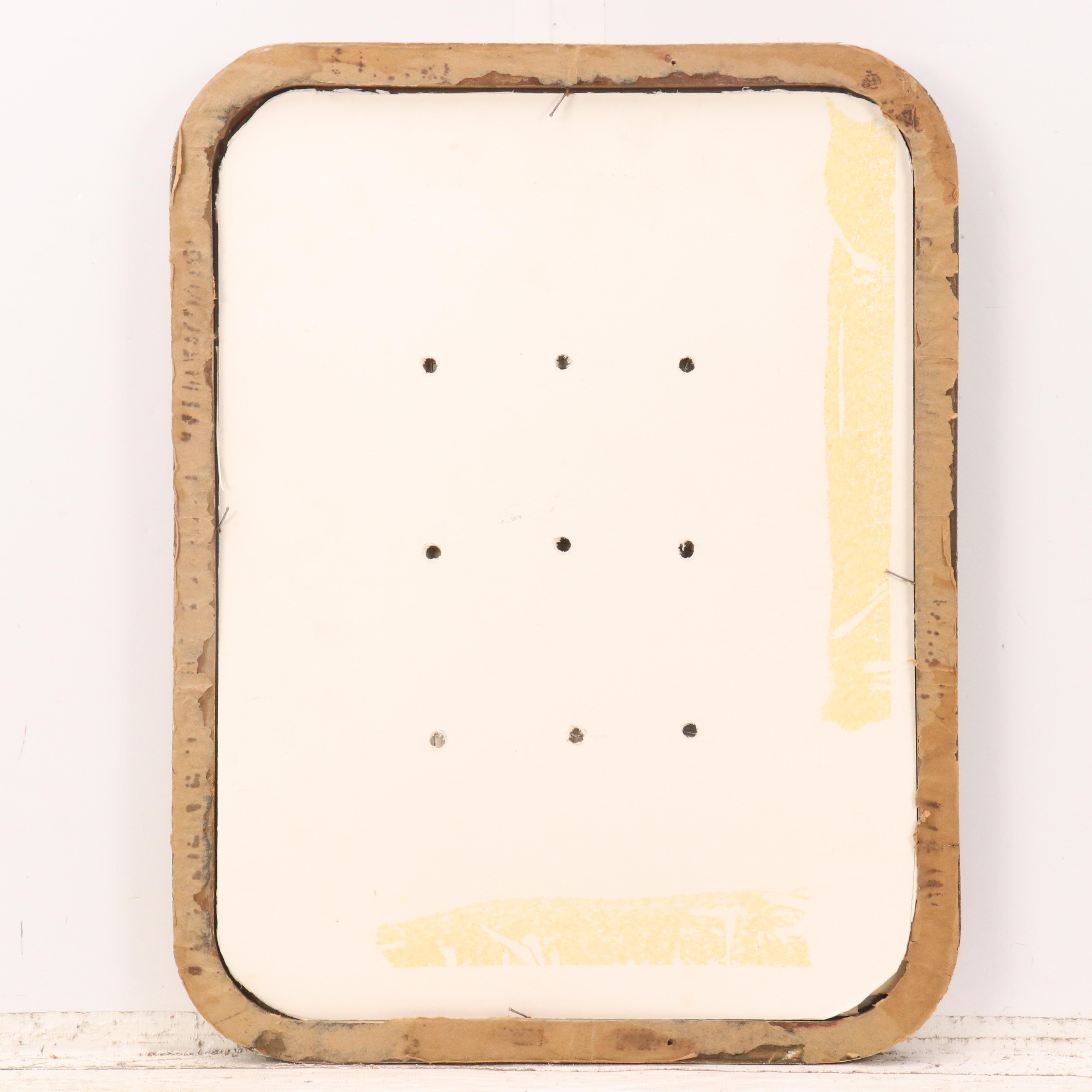 Stipple Engraving "Abraham Lincoln" Portrait After Francis Bicknell Carpenter