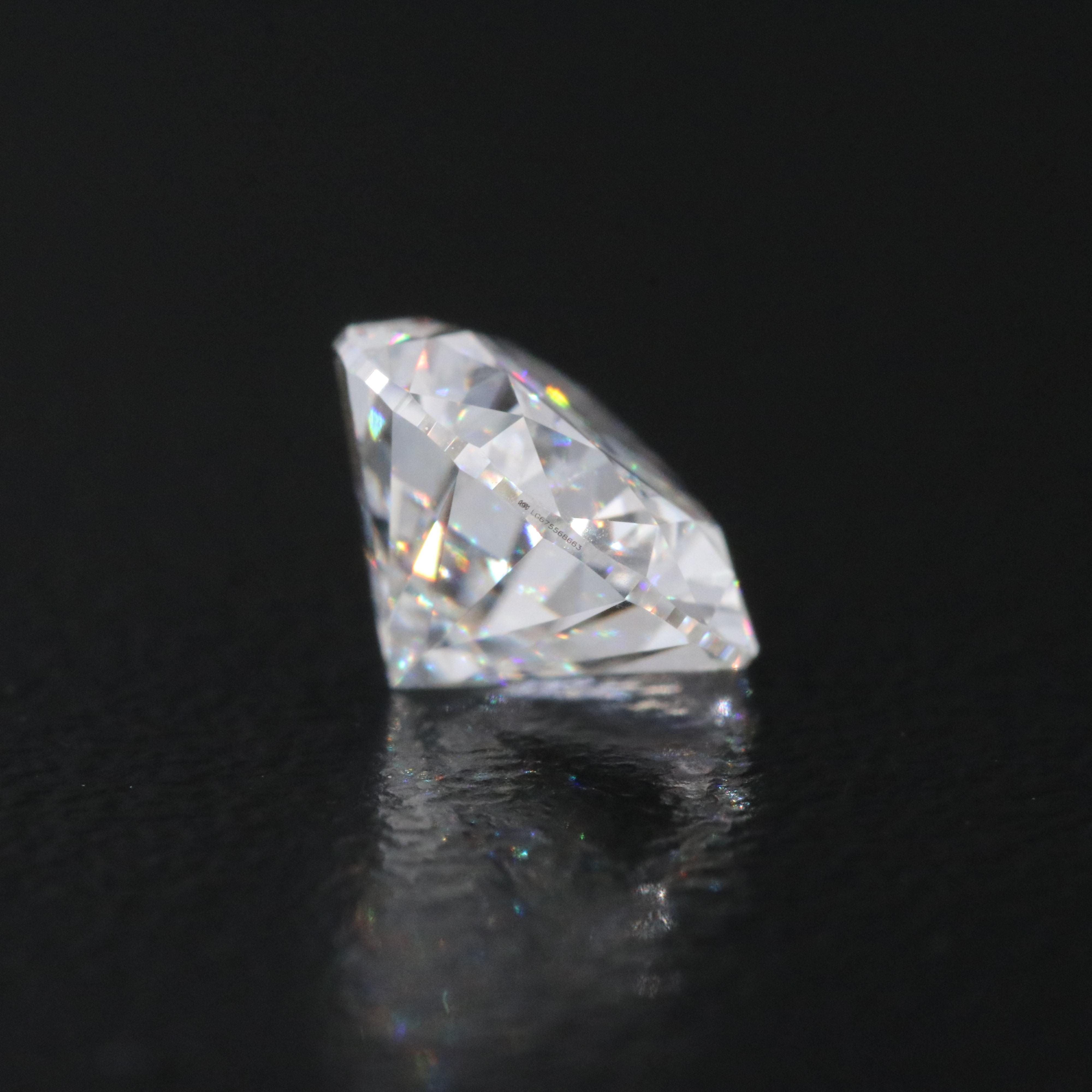 Loose 2.10 CT Lab Grown Diamond with IGI Report