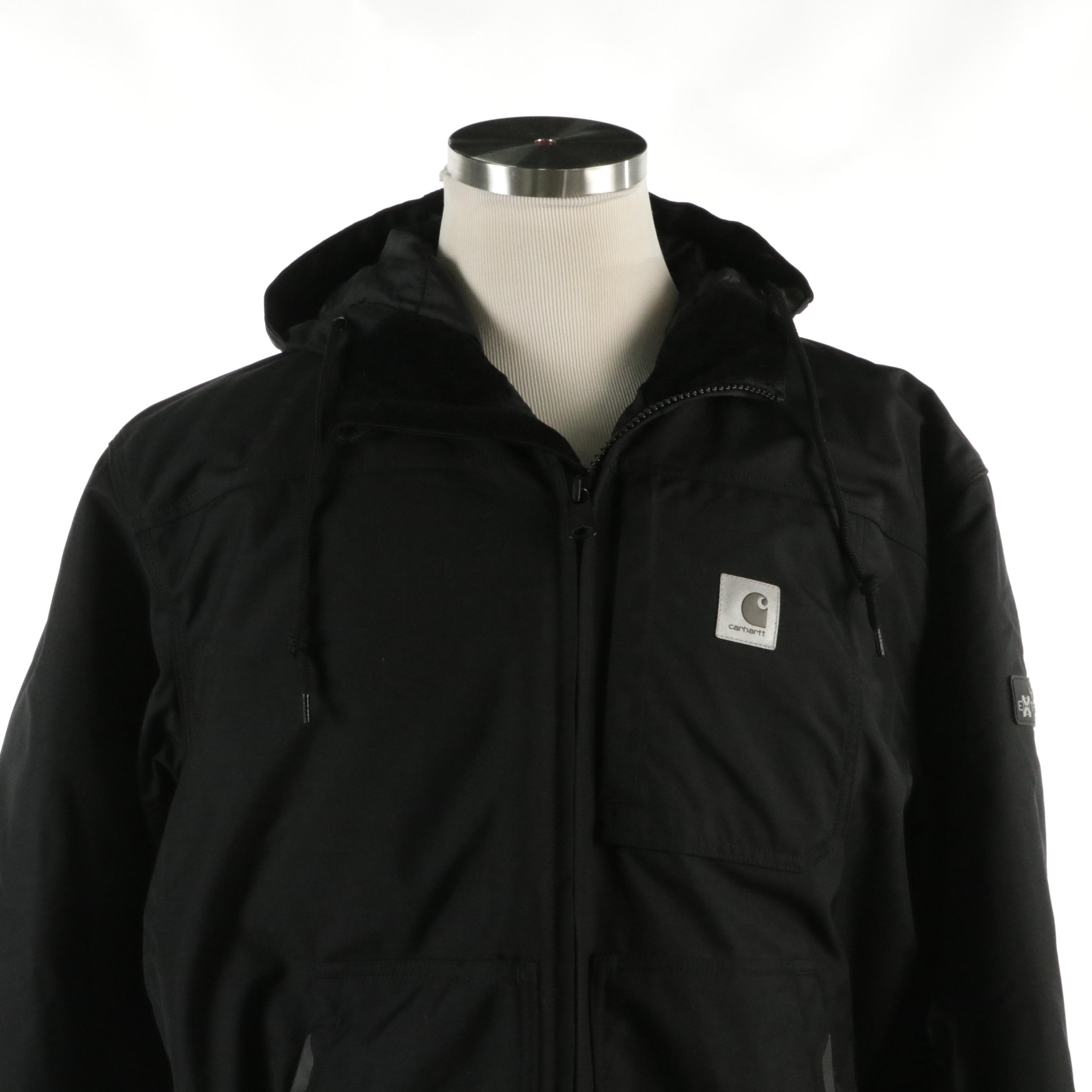 Carhartt Loose Fit Yukon Extremes Nylon Insulated Zip Jacket with 3M Thinsulate