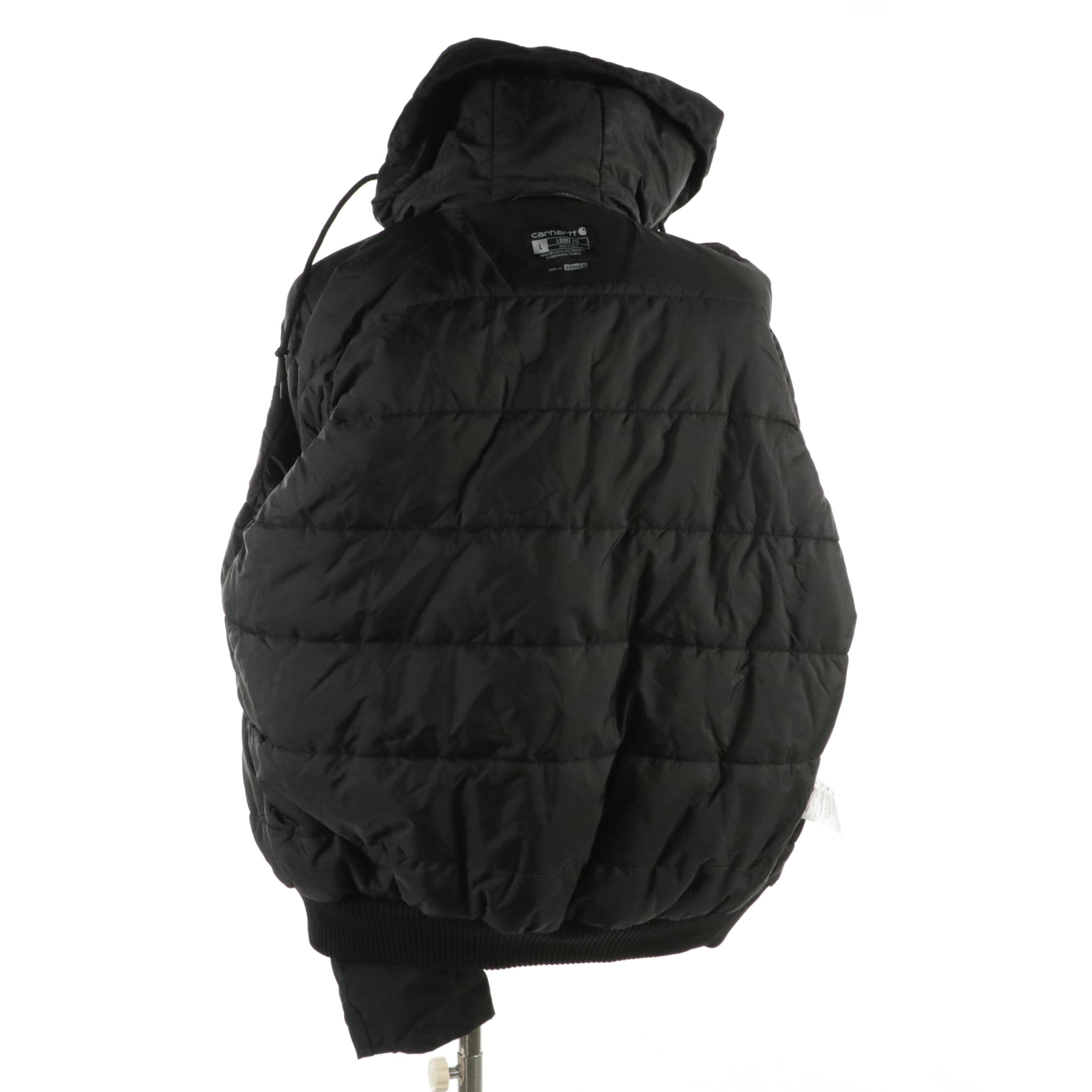 Carhartt Loose Fit Yukon Extremes Nylon Insulated Zip Jacket with 3M Thinsulate