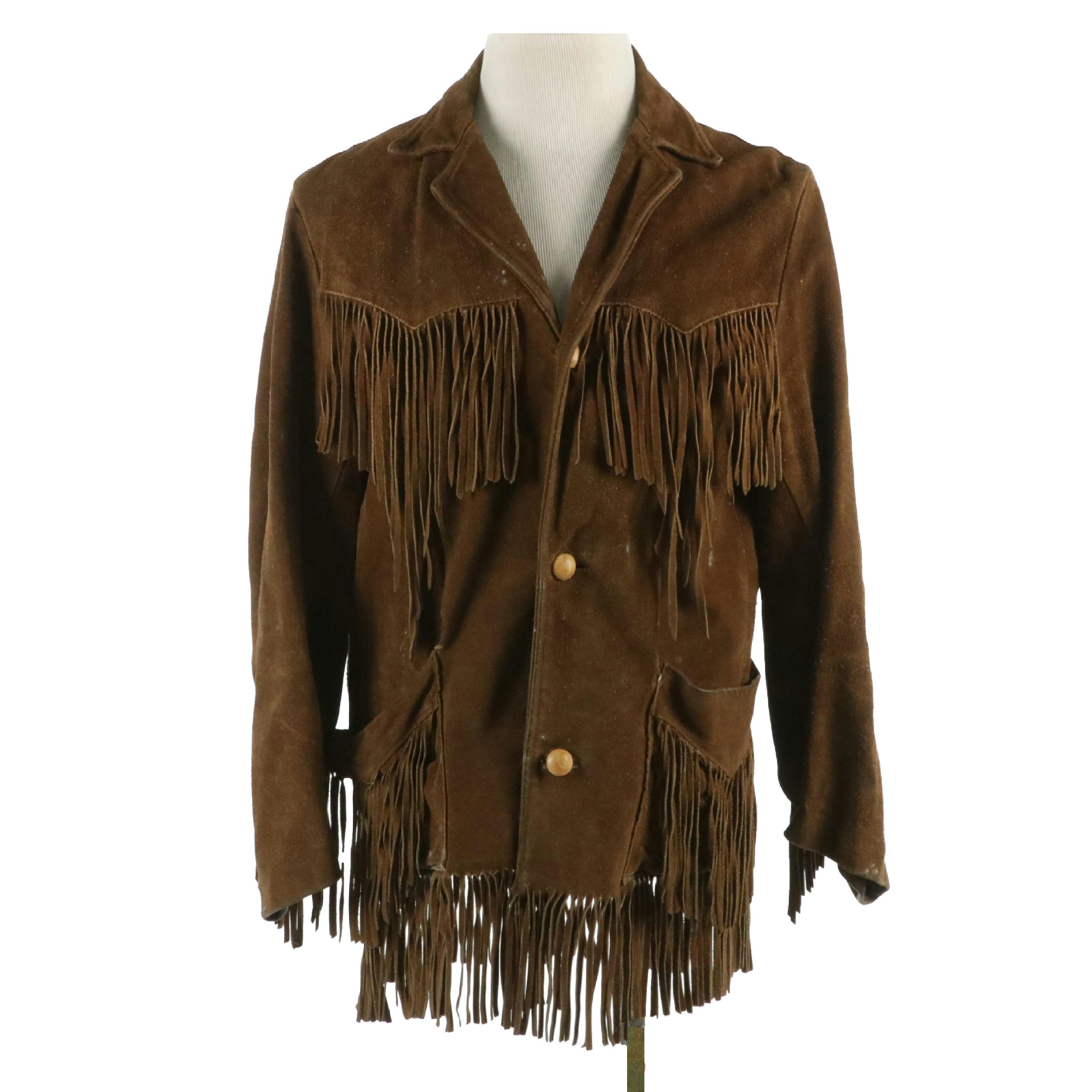 Pioneer Wear of Albuquerque Fringed Suede Jacket