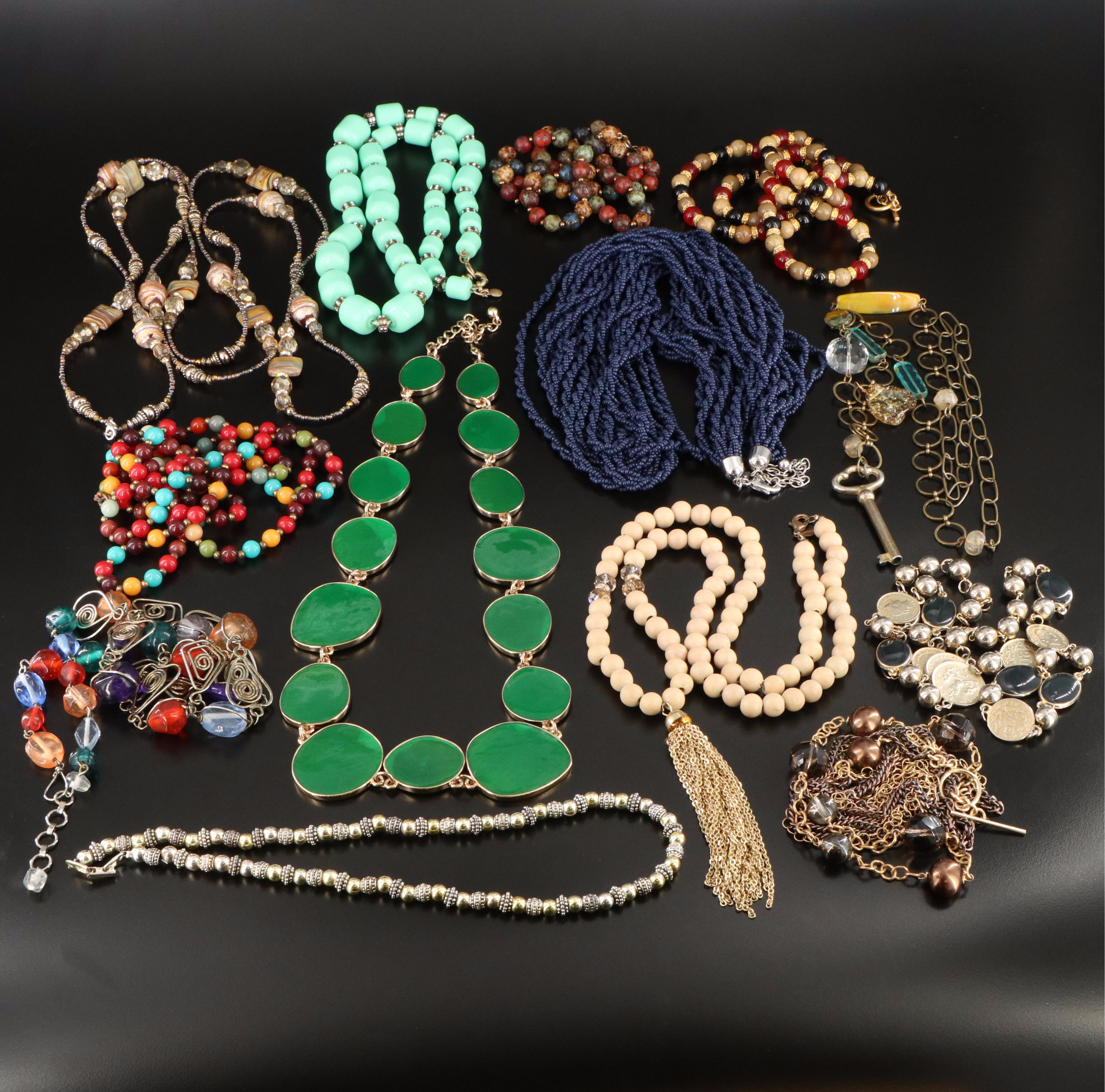 Modern Costume Necklace Collection