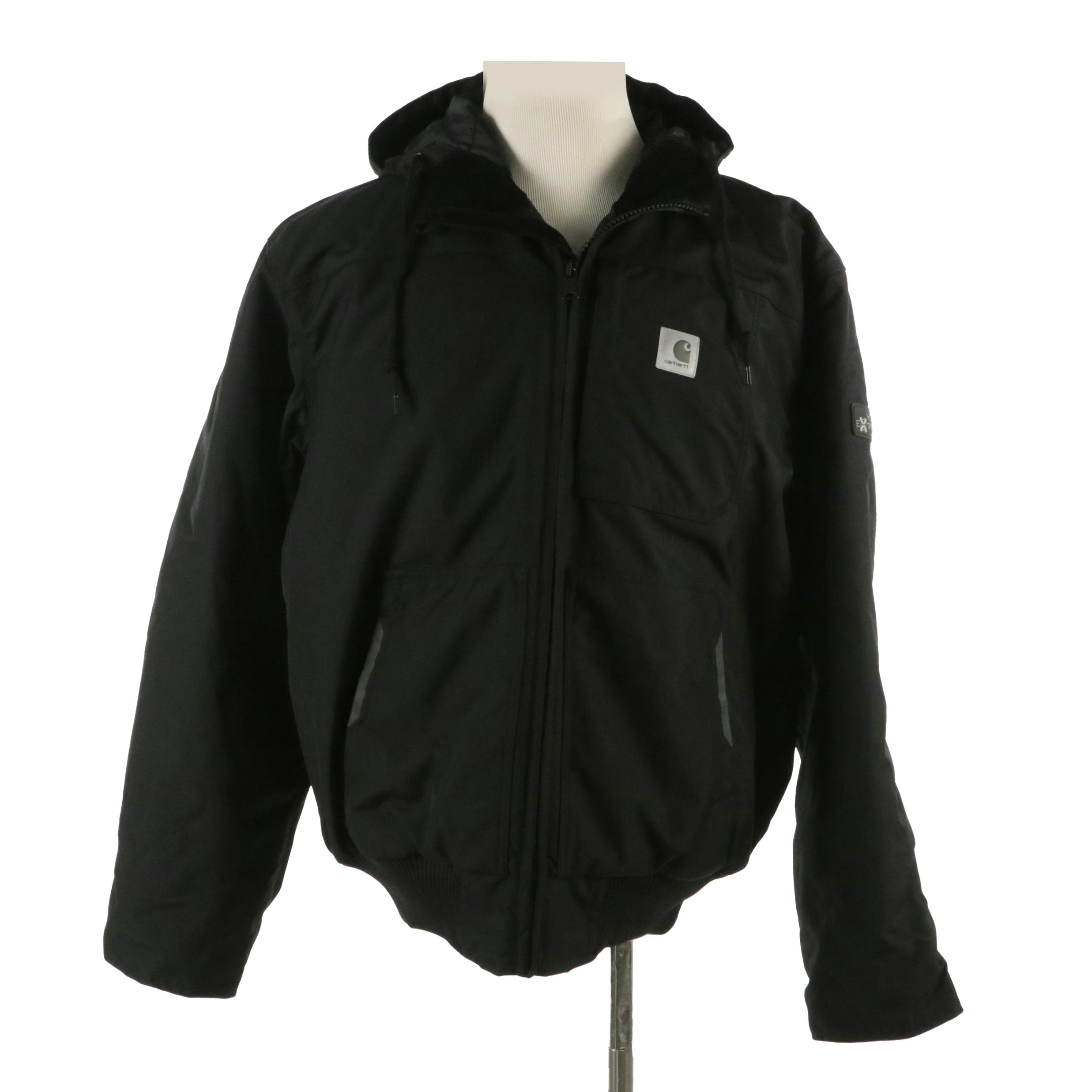 Carhartt Loose Fit Yukon Extremes Nylon Insulated Zip Jacket with 3M Thinsulate