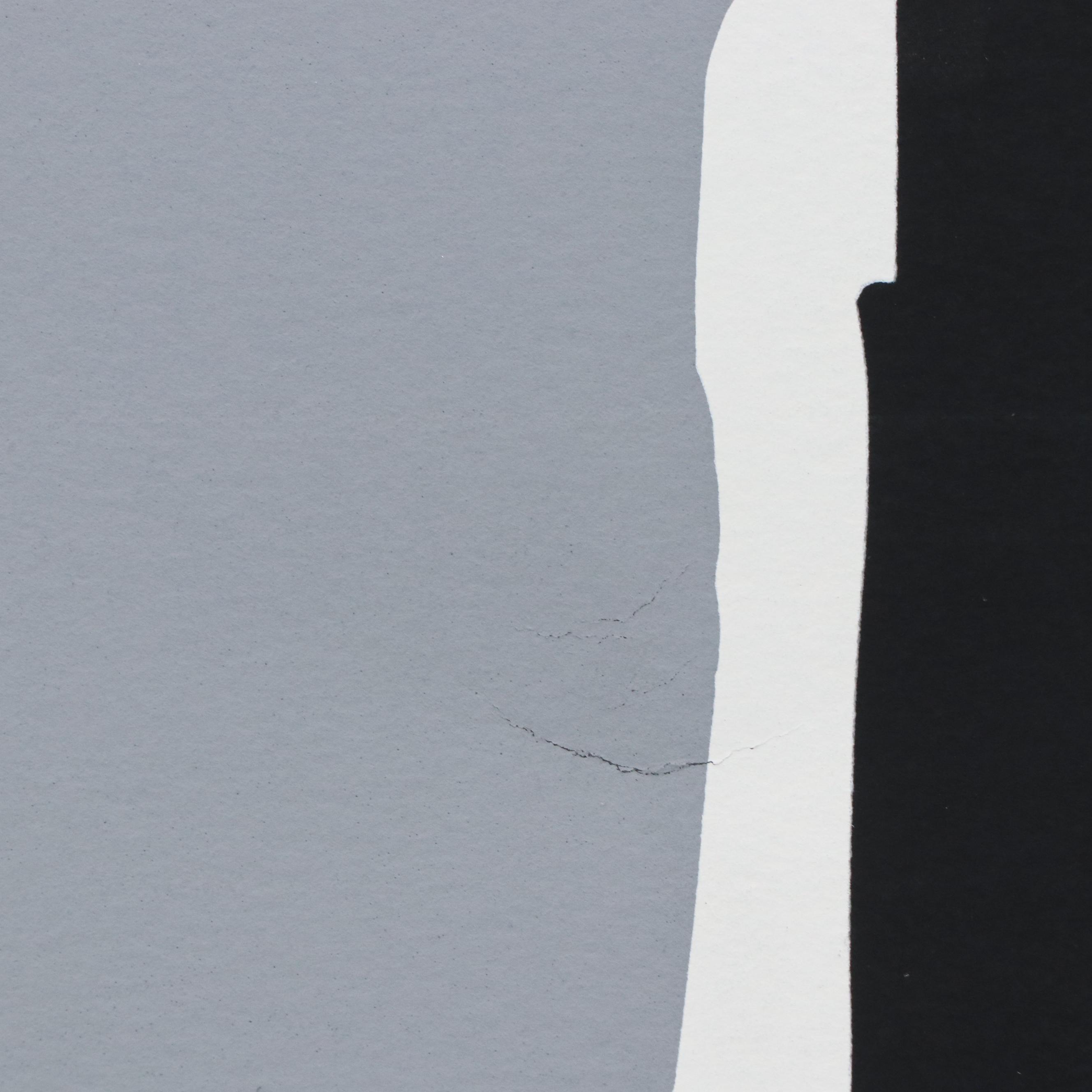 Thomas Whelan Benton Abstract Serigraph "Earthline Red," 1981