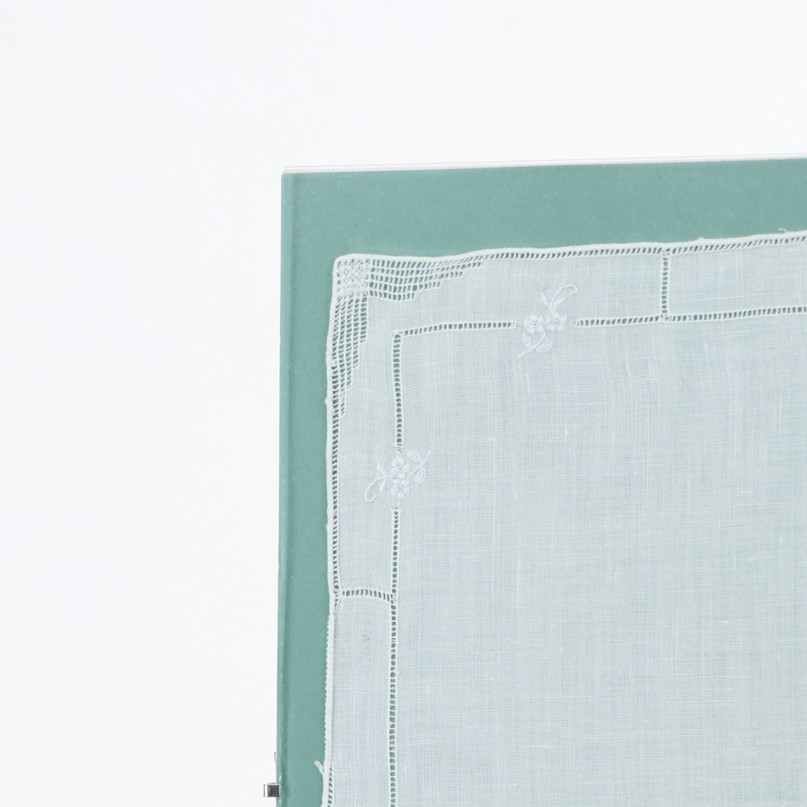 Hanging Lace and Embroidered Table Napkins