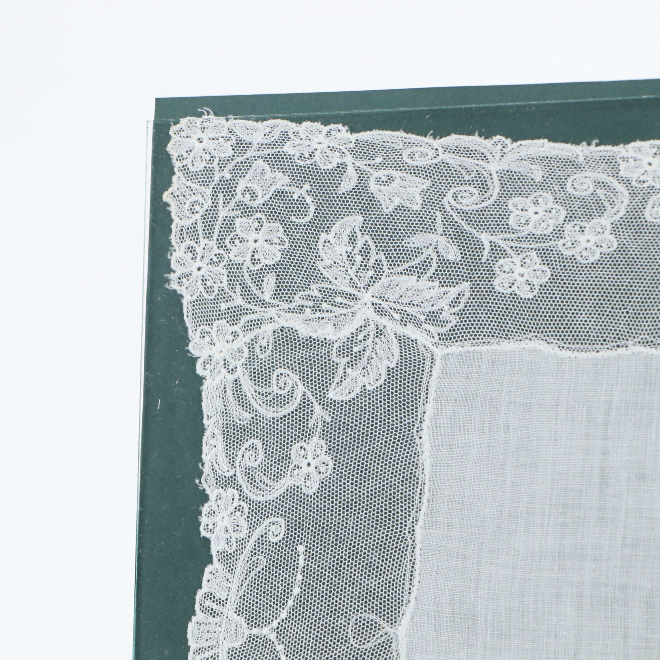 Hanging Lace and Embroidered Table Napkins