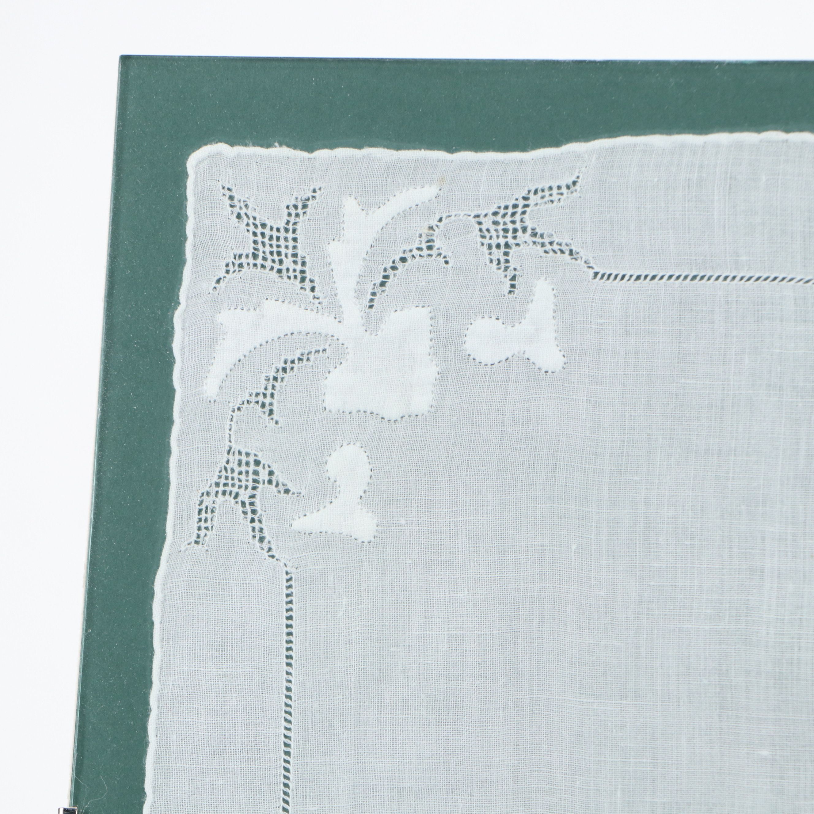 Hanging Lace and Embroidered Table Napkins