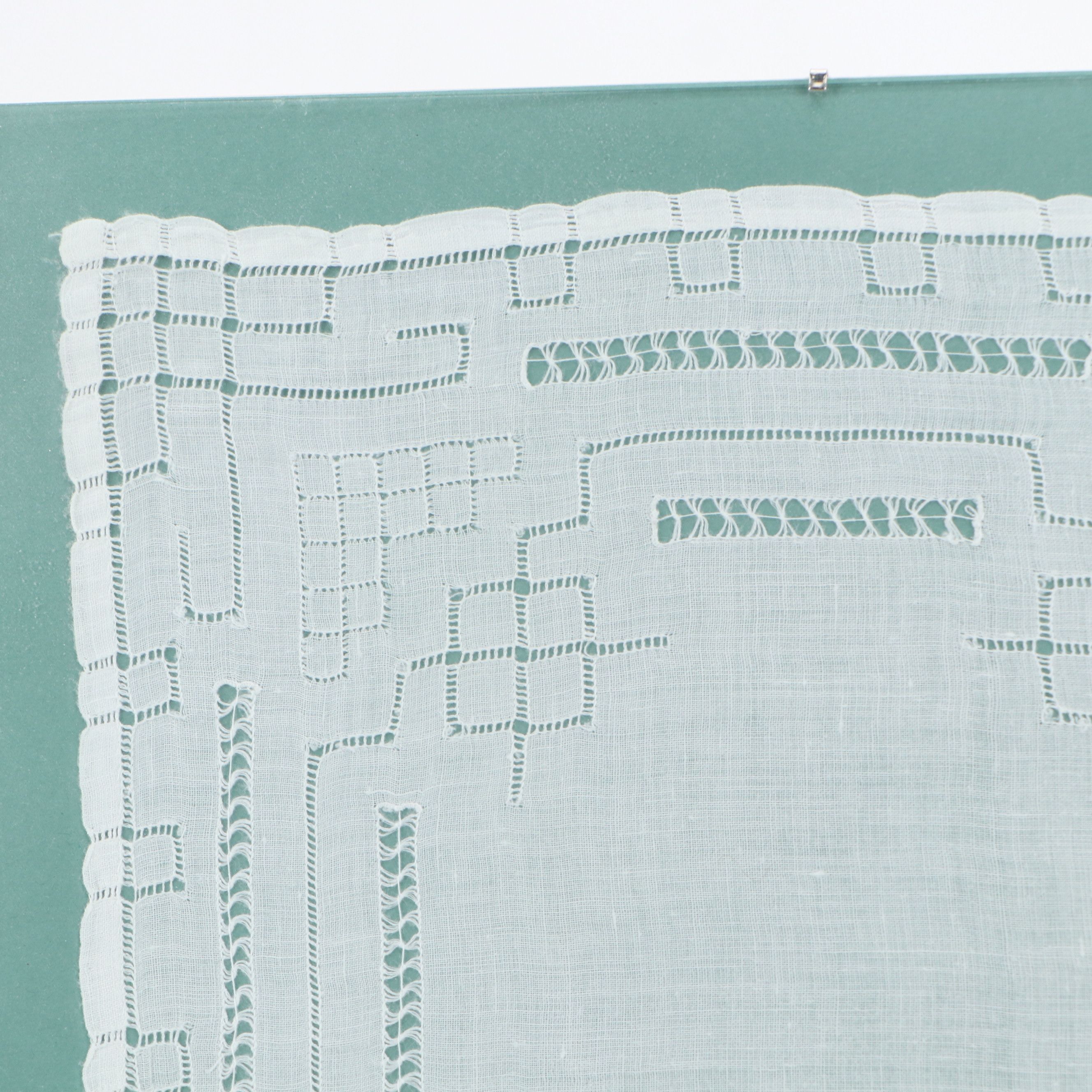 Hanging Lace and Embroidered Table Napkins