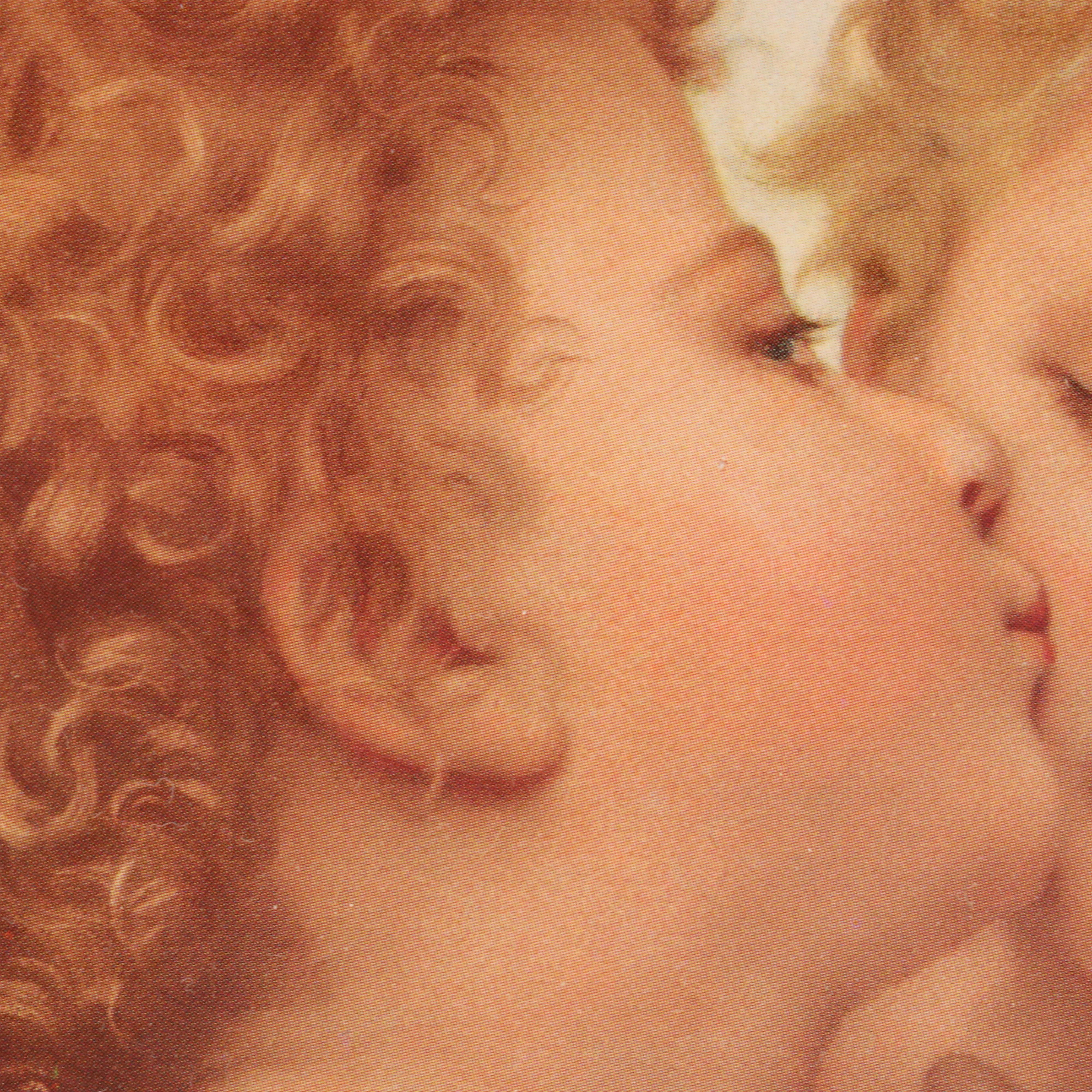 Offset Lithograph After Adolphe Williams Bouguereau "L'Amour et Psyché, enfants"