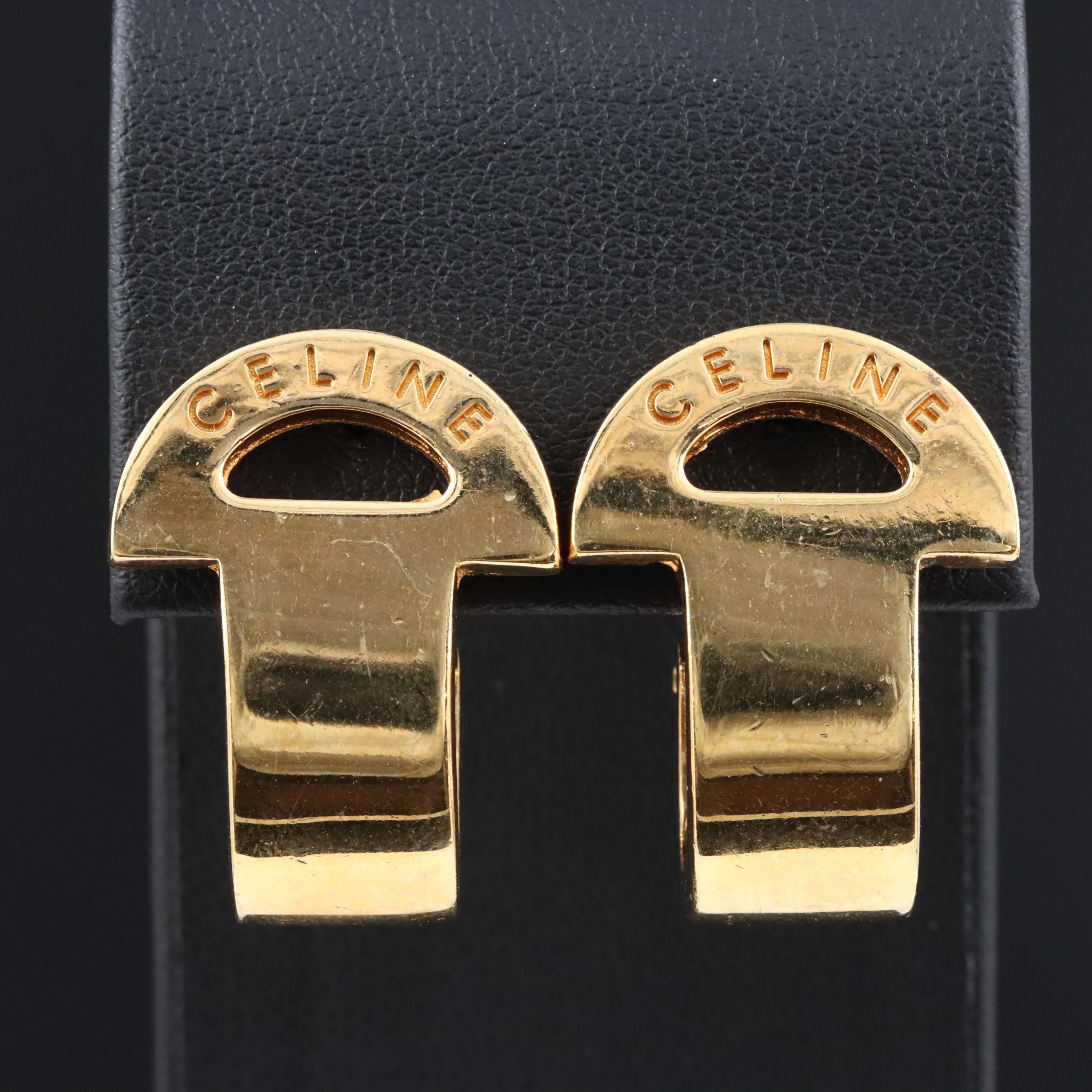 Celine Clip Earrings