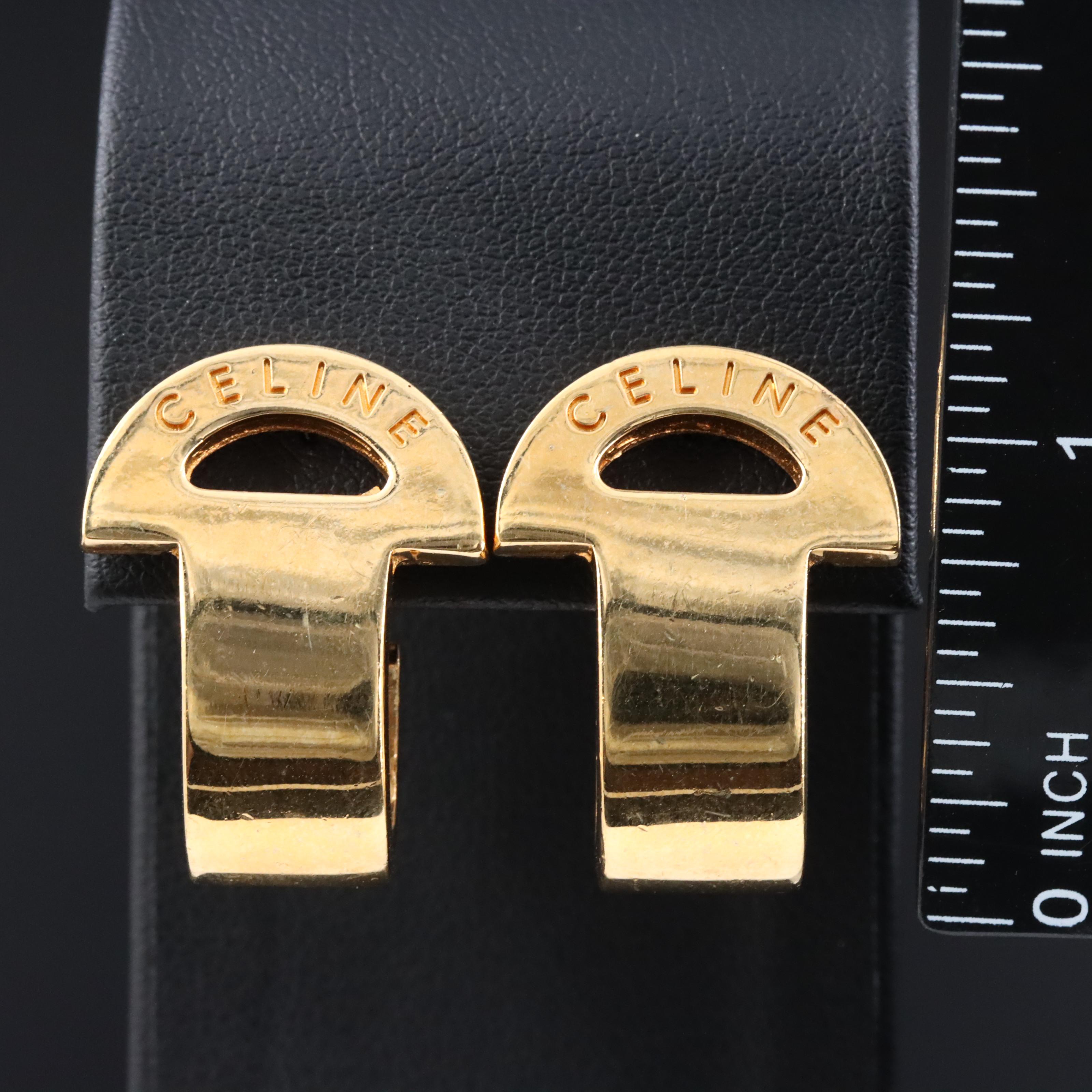 Celine Clip Earrings