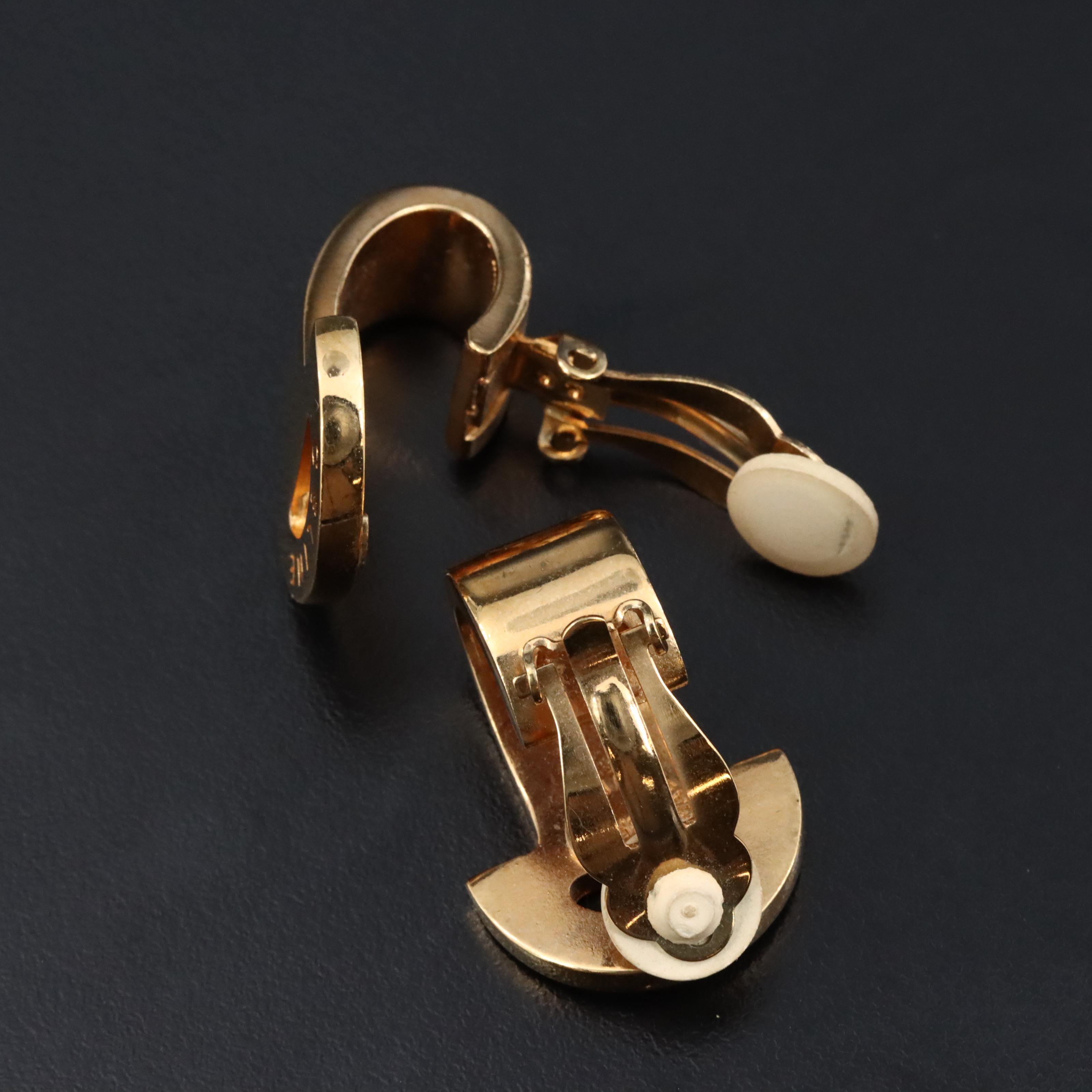 Celine Clip Earrings
