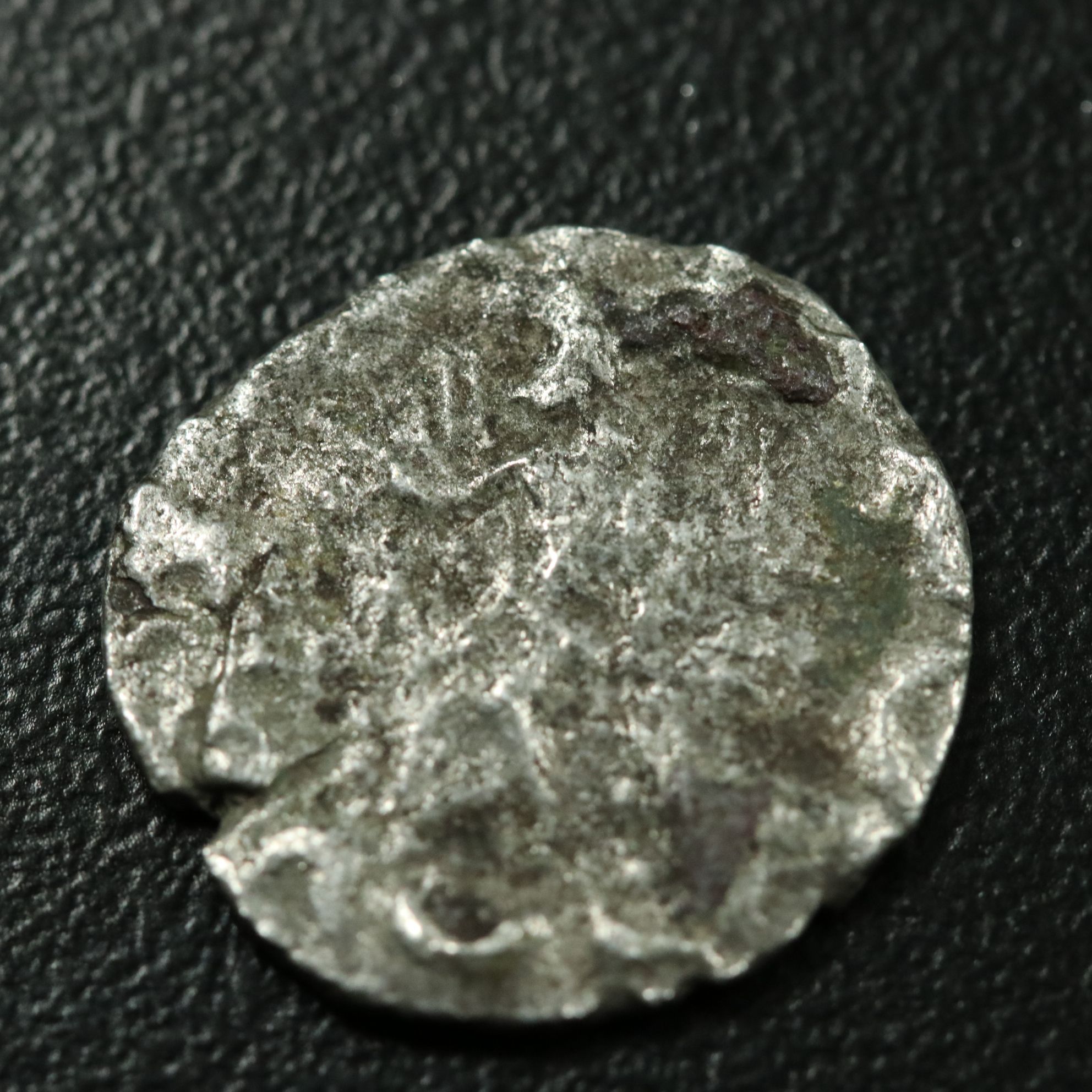 Ancient Baktrian Kingdom AR Drachm Coin of Hermaeus Soter, ca. 55 B.C.