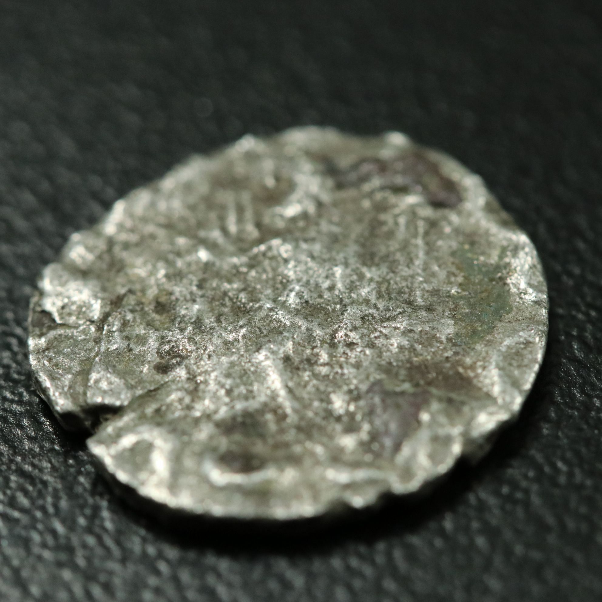 Ancient Baktrian Kingdom AR Drachm Coin of Hermaeus Soter, ca. 55 B.C.