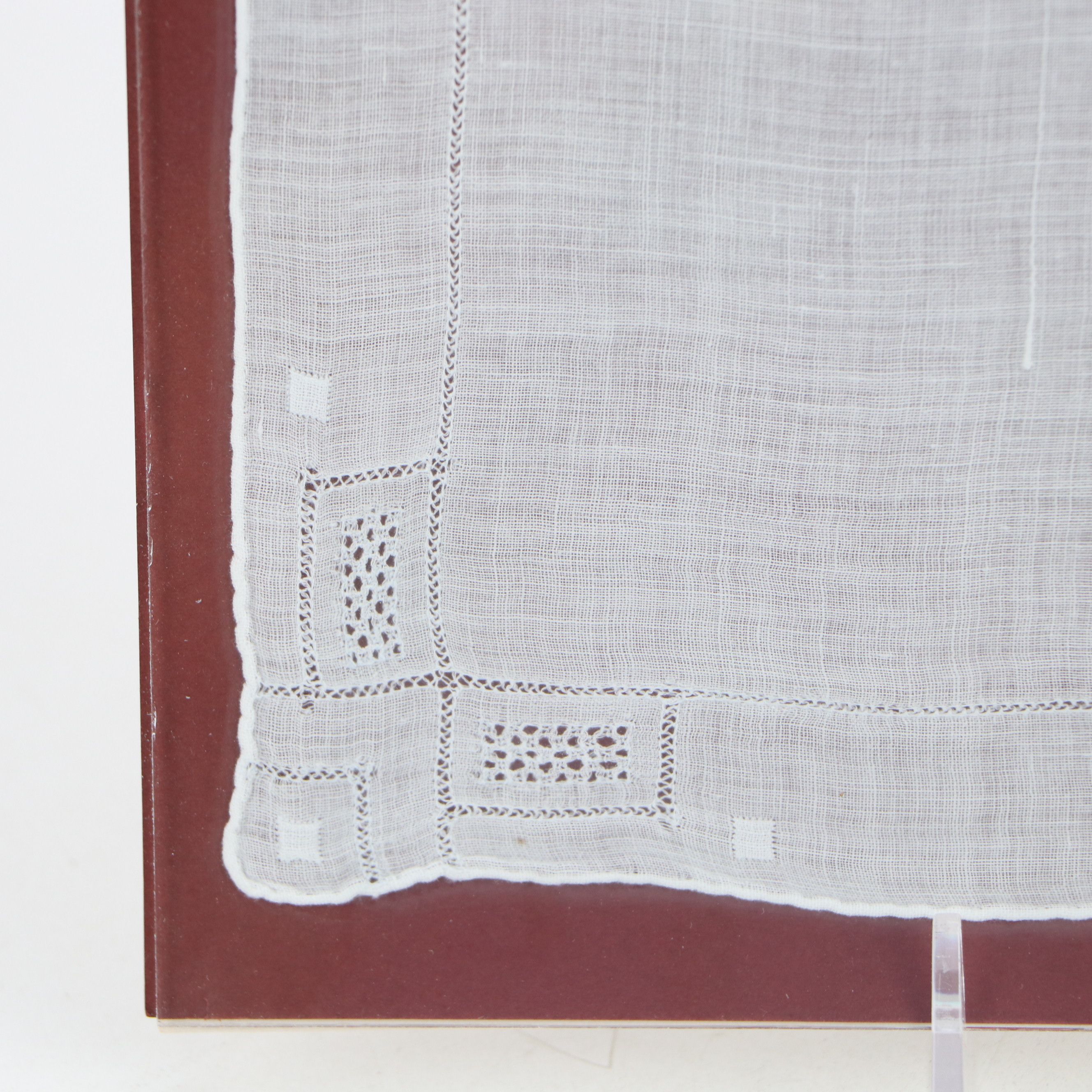 Hanging Embroidered and Lace Table Linens