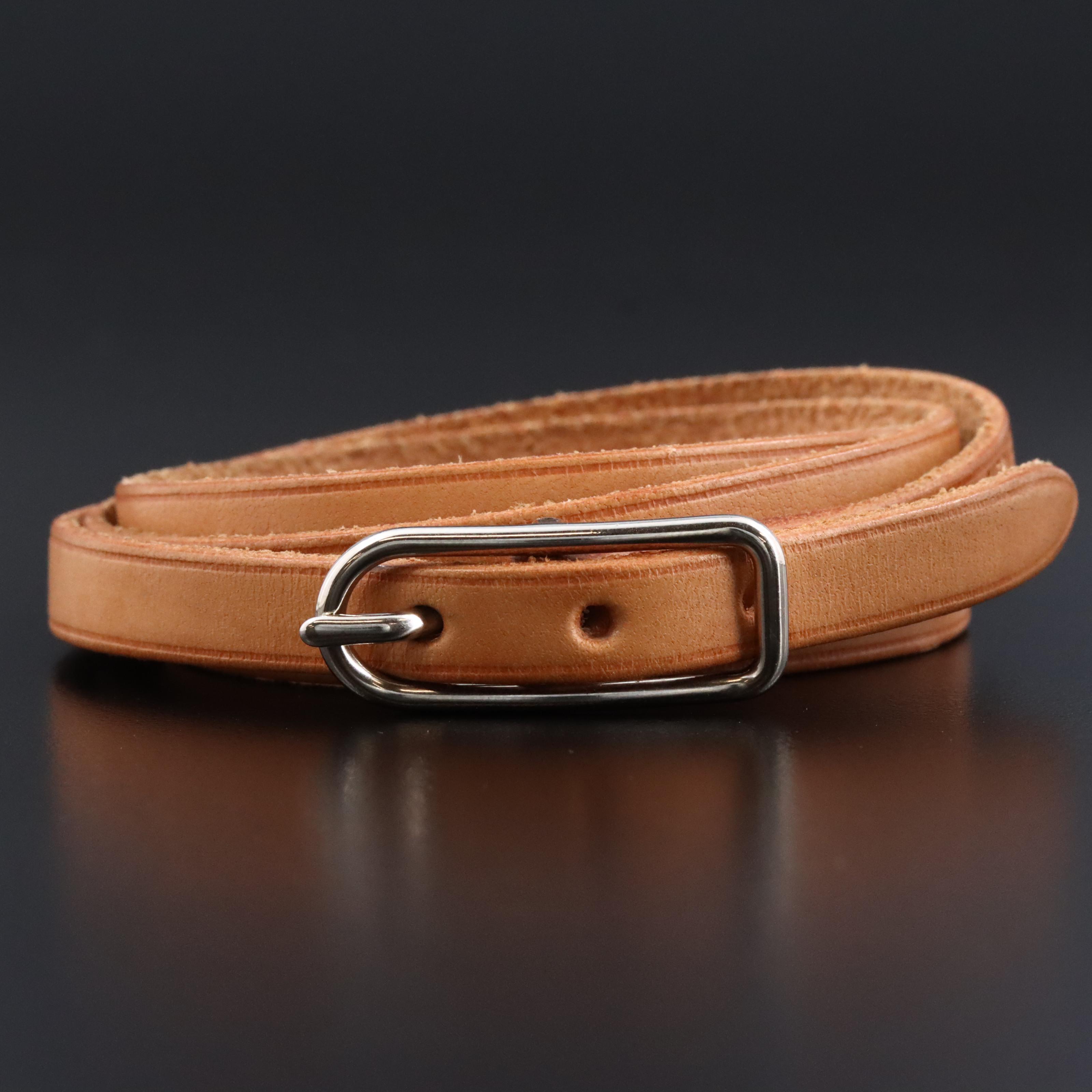 Hermès Quadruple Tour Leather Bracelet