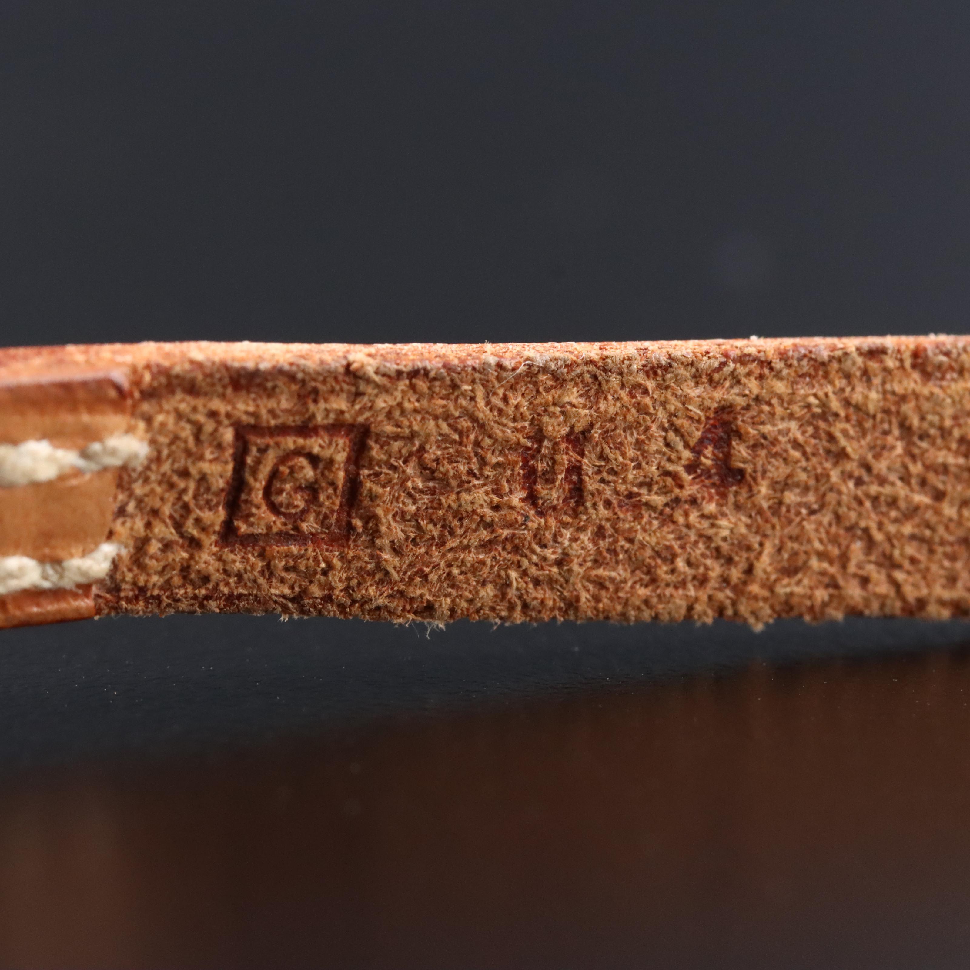 Hermès Quadruple Tour Leather Bracelet