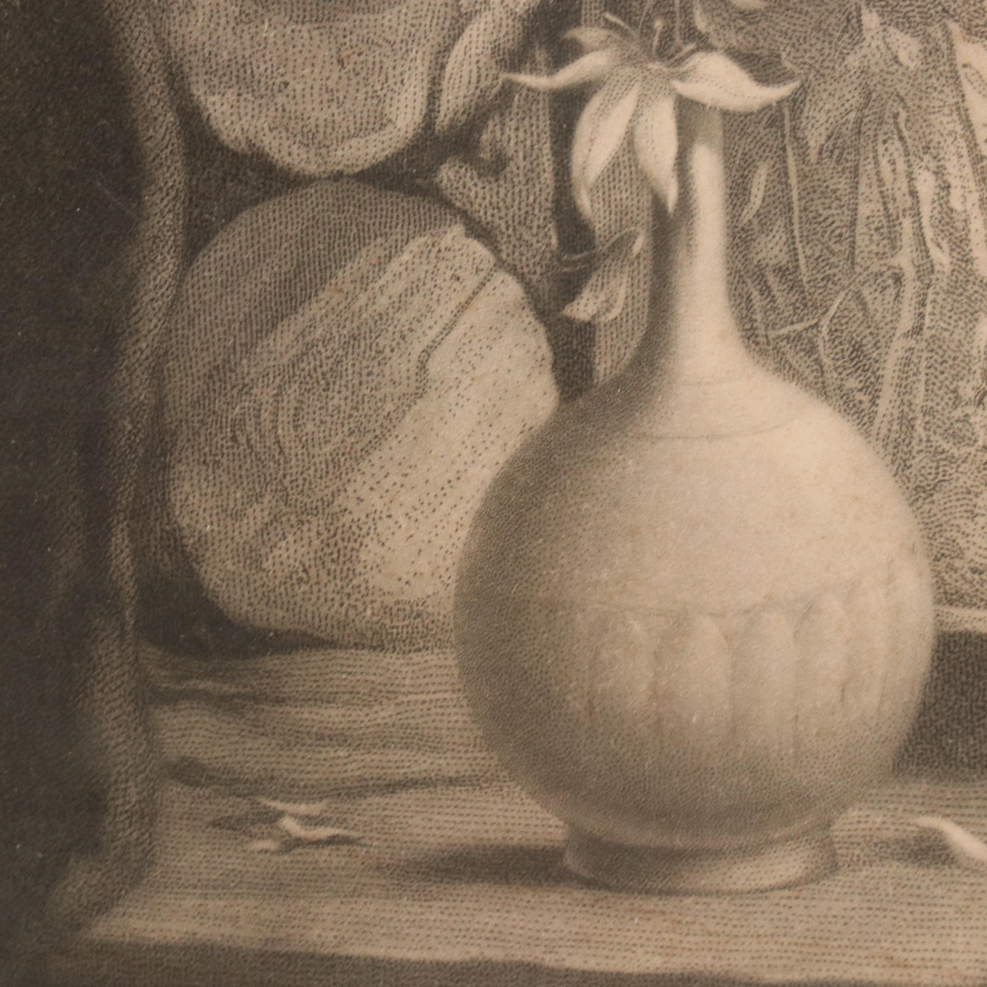 After Laslett John Pott Engraving "Courtship," Late 19th Century