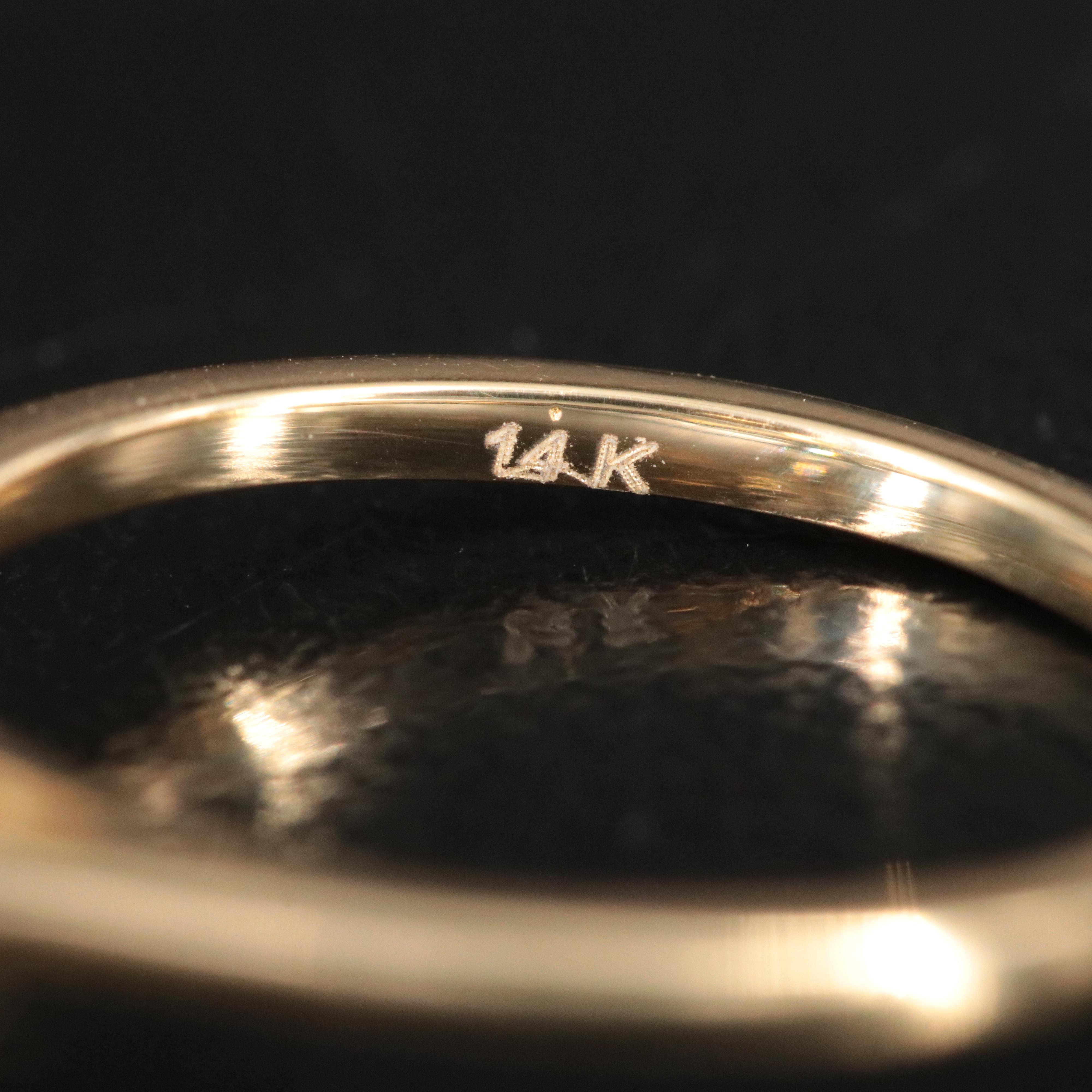 14K 1.13 CT Lab Grown Diamond Solitaire Ring with IGI Report