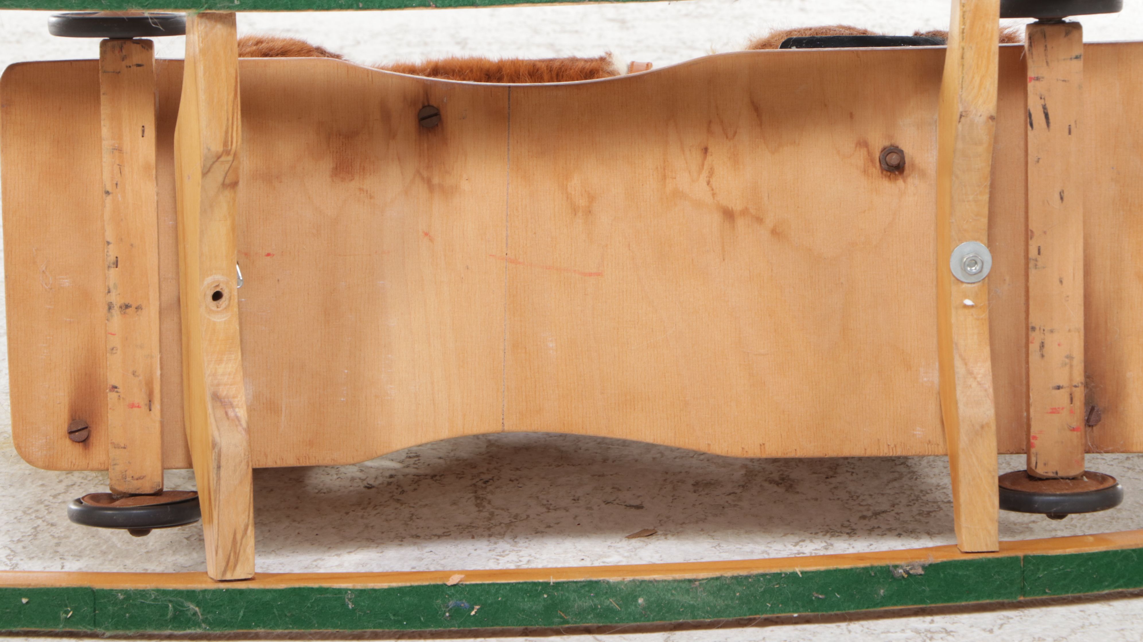 Victorian Style Rocking Horse Pull Toy, 20th Century