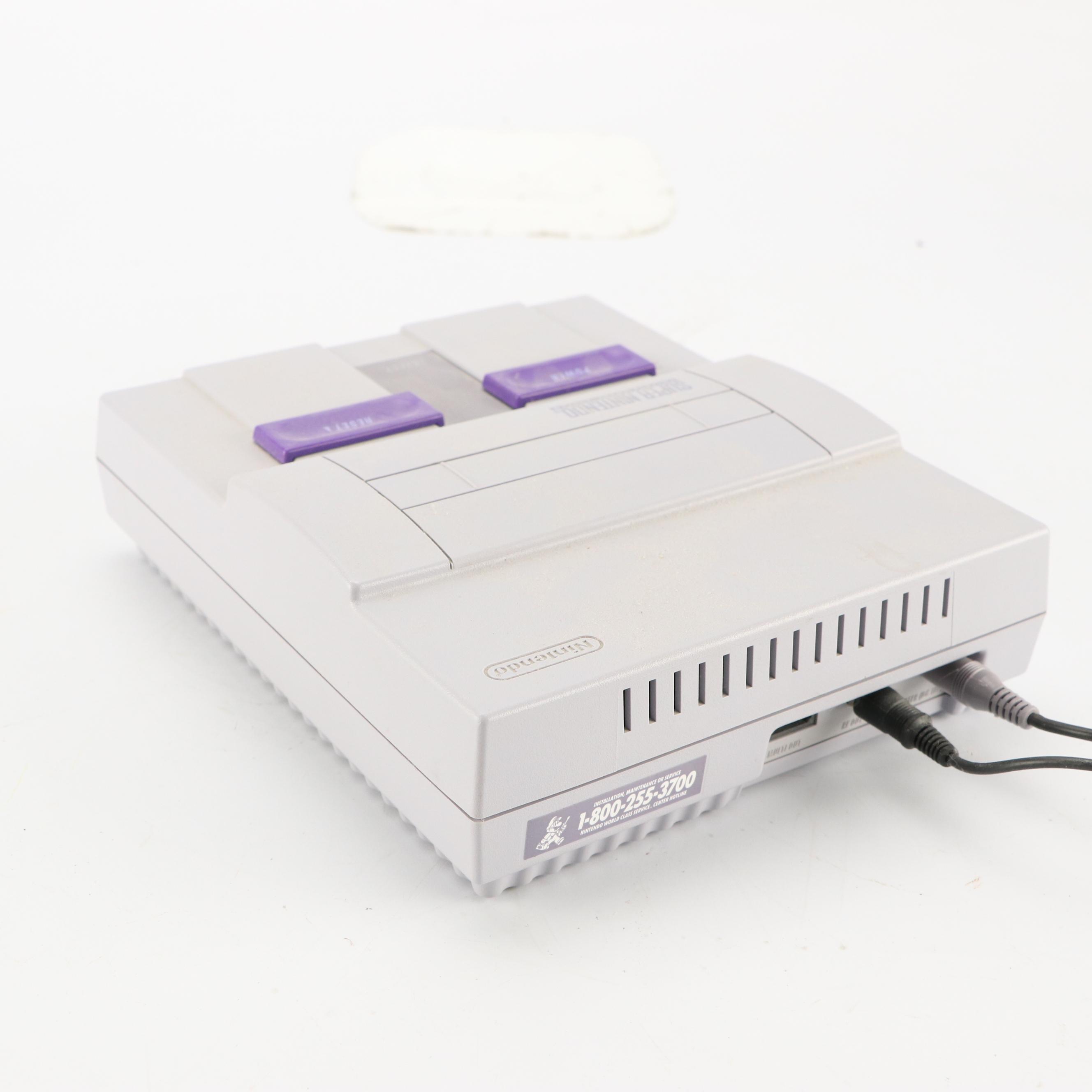 Super Nintendo Game Boy with Game Collection