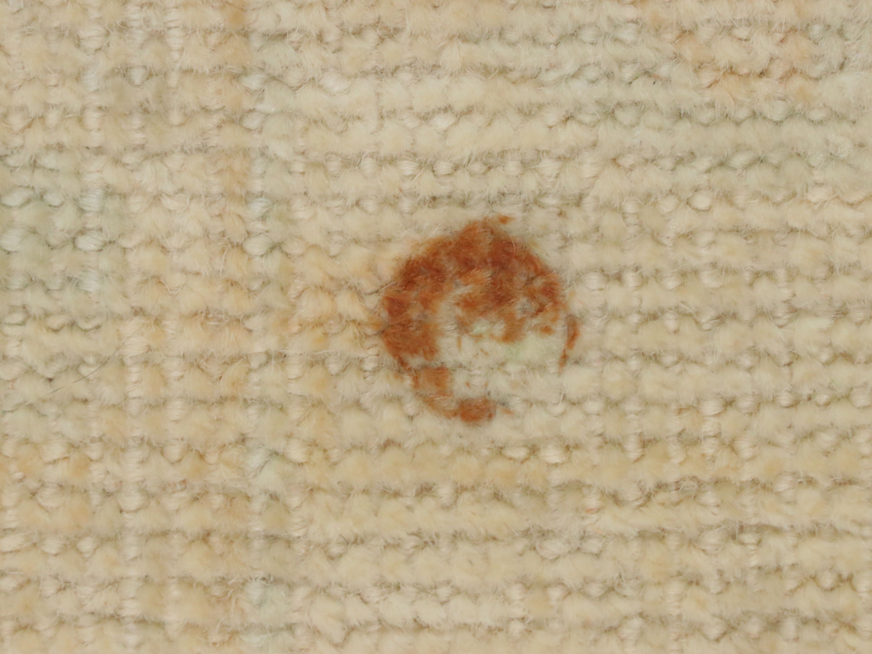 13'7 x 17'1 Hand-Knotted Afghan Oushak Room-Sized Rug