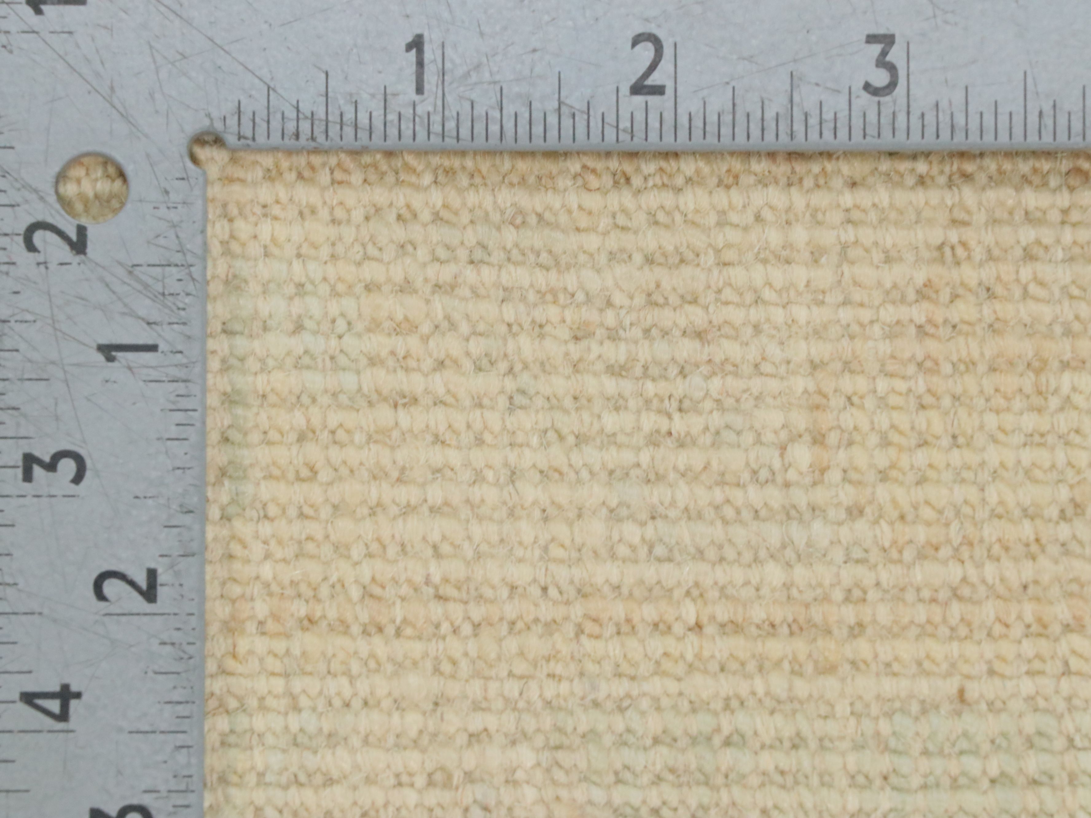 13'7 x 17'1 Hand-Knotted Afghan Oushak Room-Sized Rug