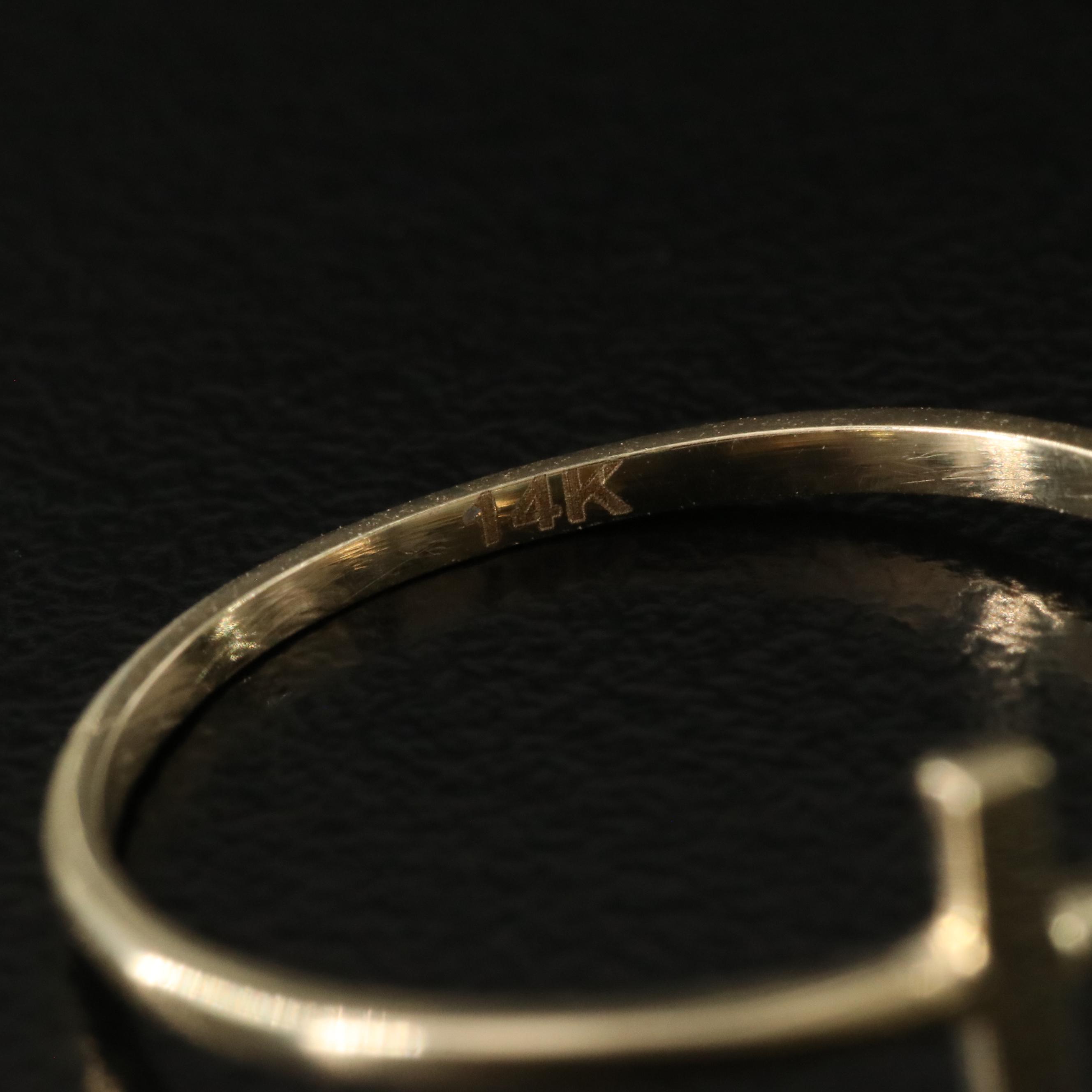 14K Bar Ring