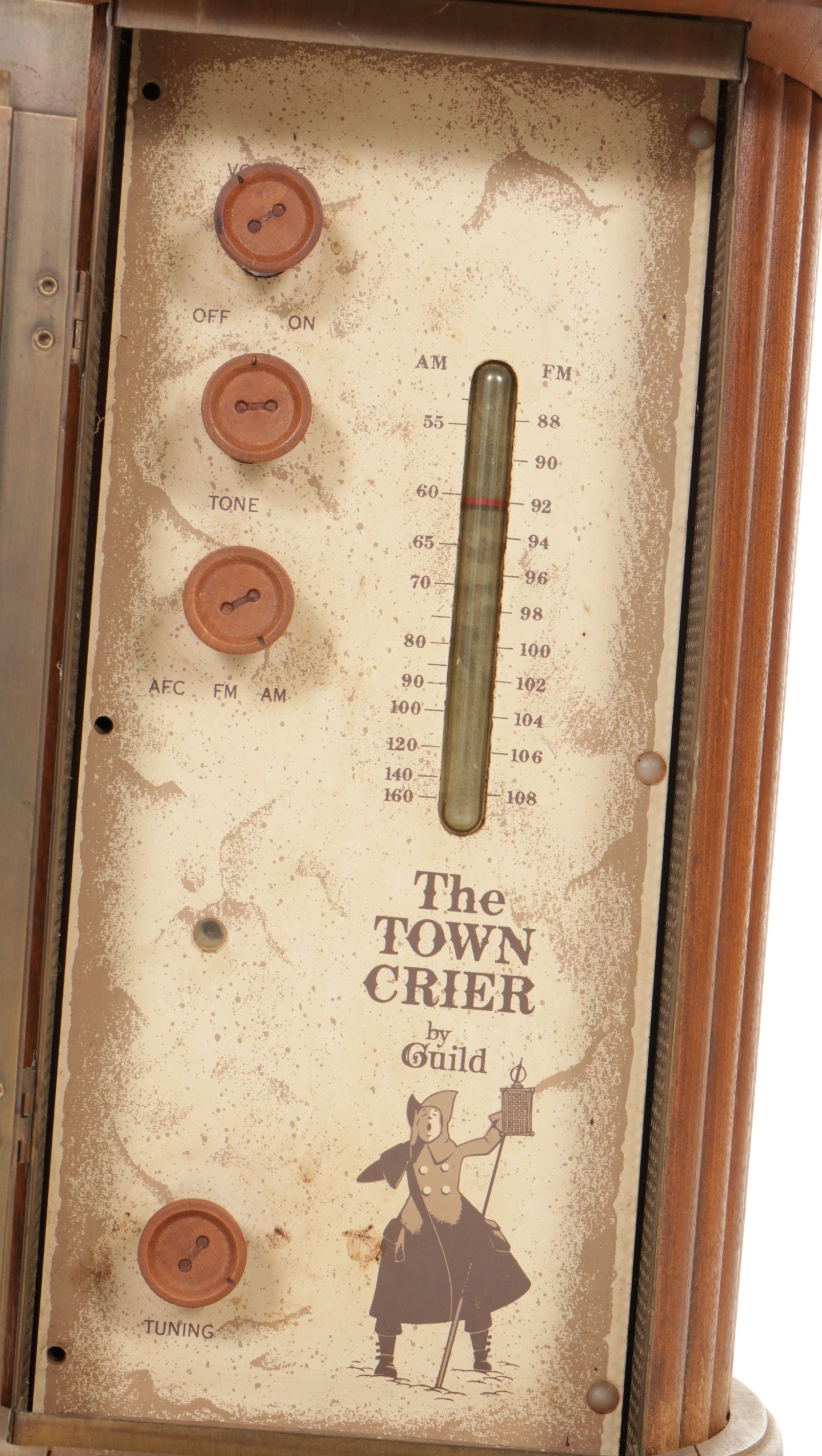 Guild "The Town Crier" AM/FM Tube Radio Model 380T