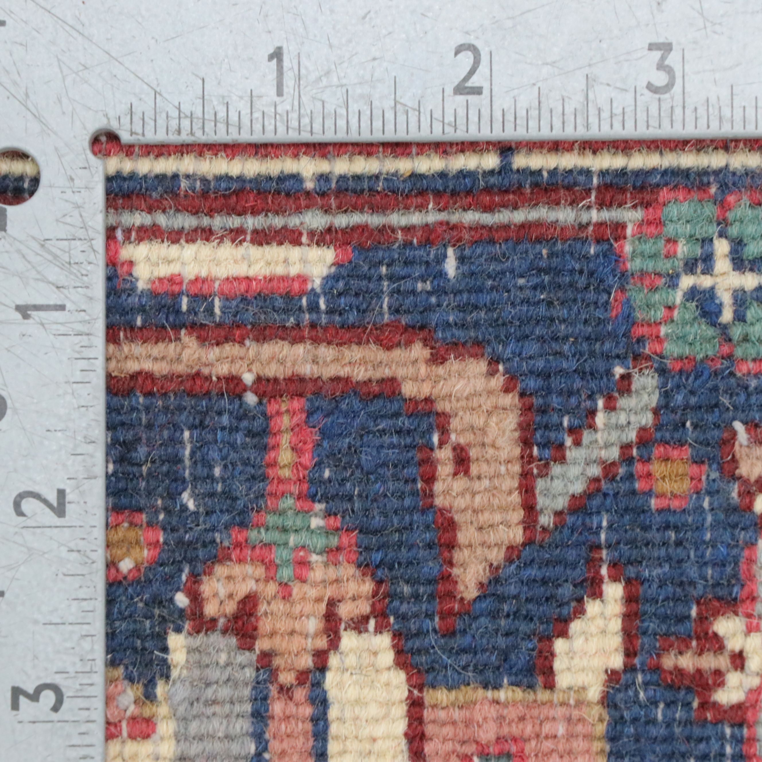 8'8 x 12'11 Hand-Knotted Persian Birjand Room Sized Rug