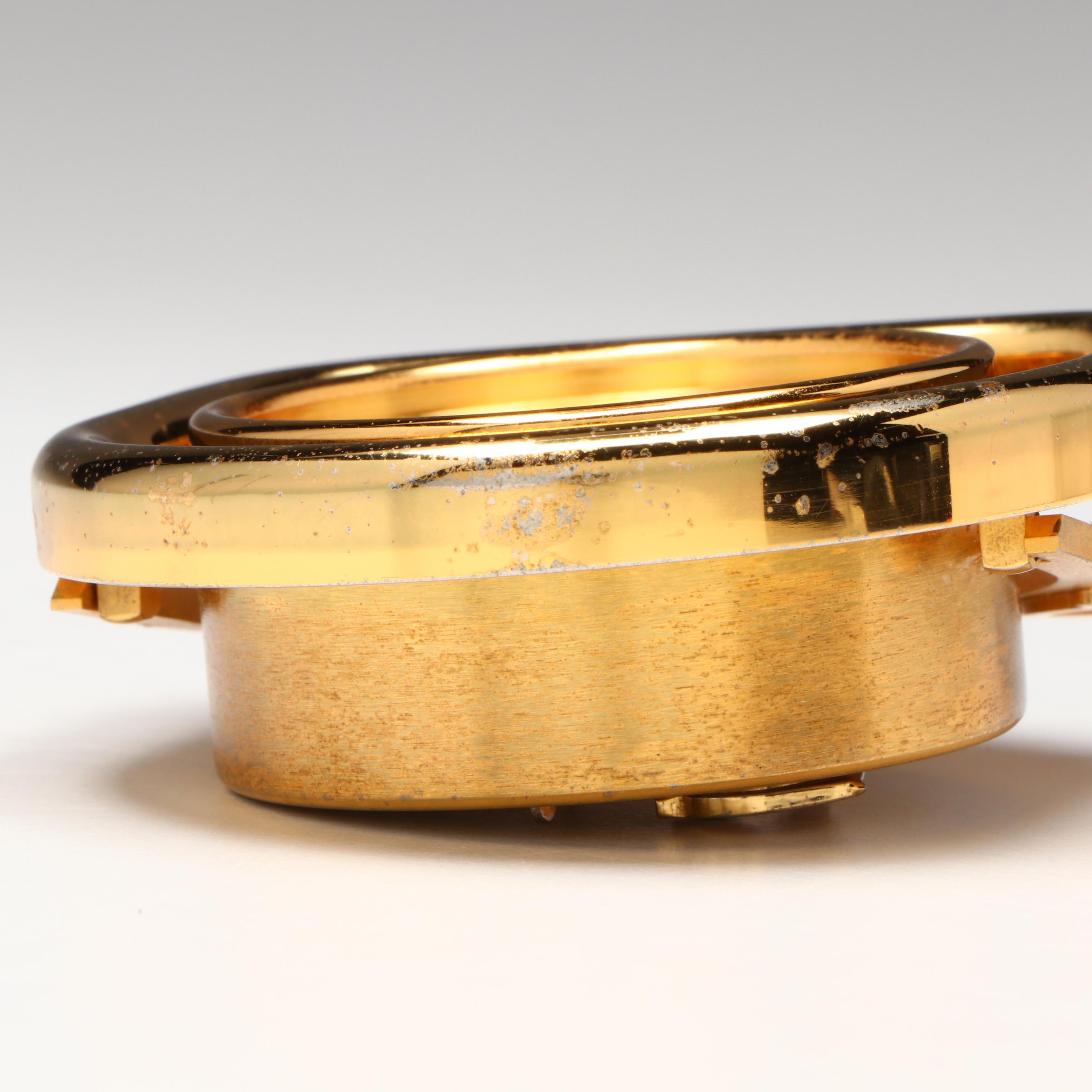 Cartier Metal Travel Alarm Clock