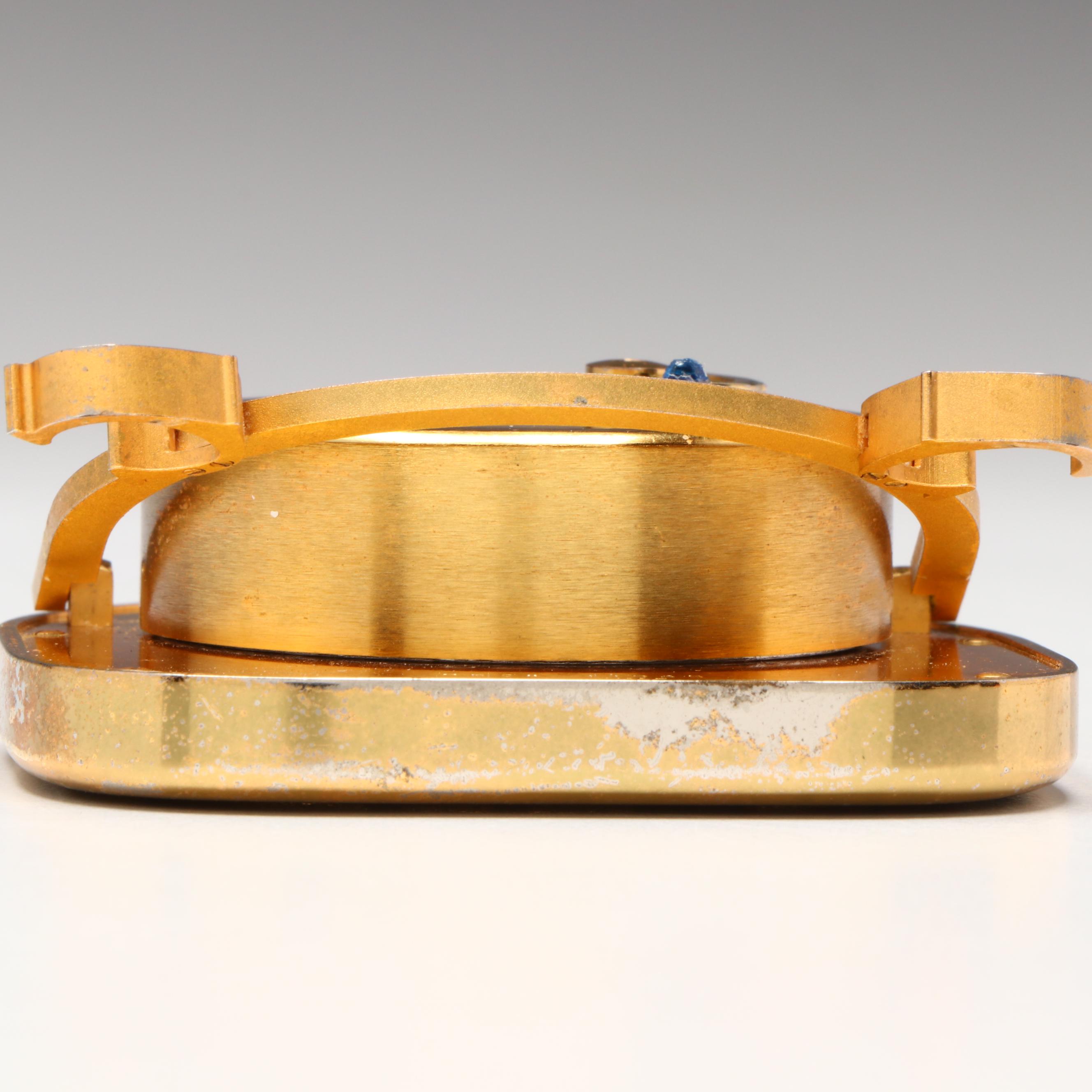 Cartier Metal Travel Alarm Clock