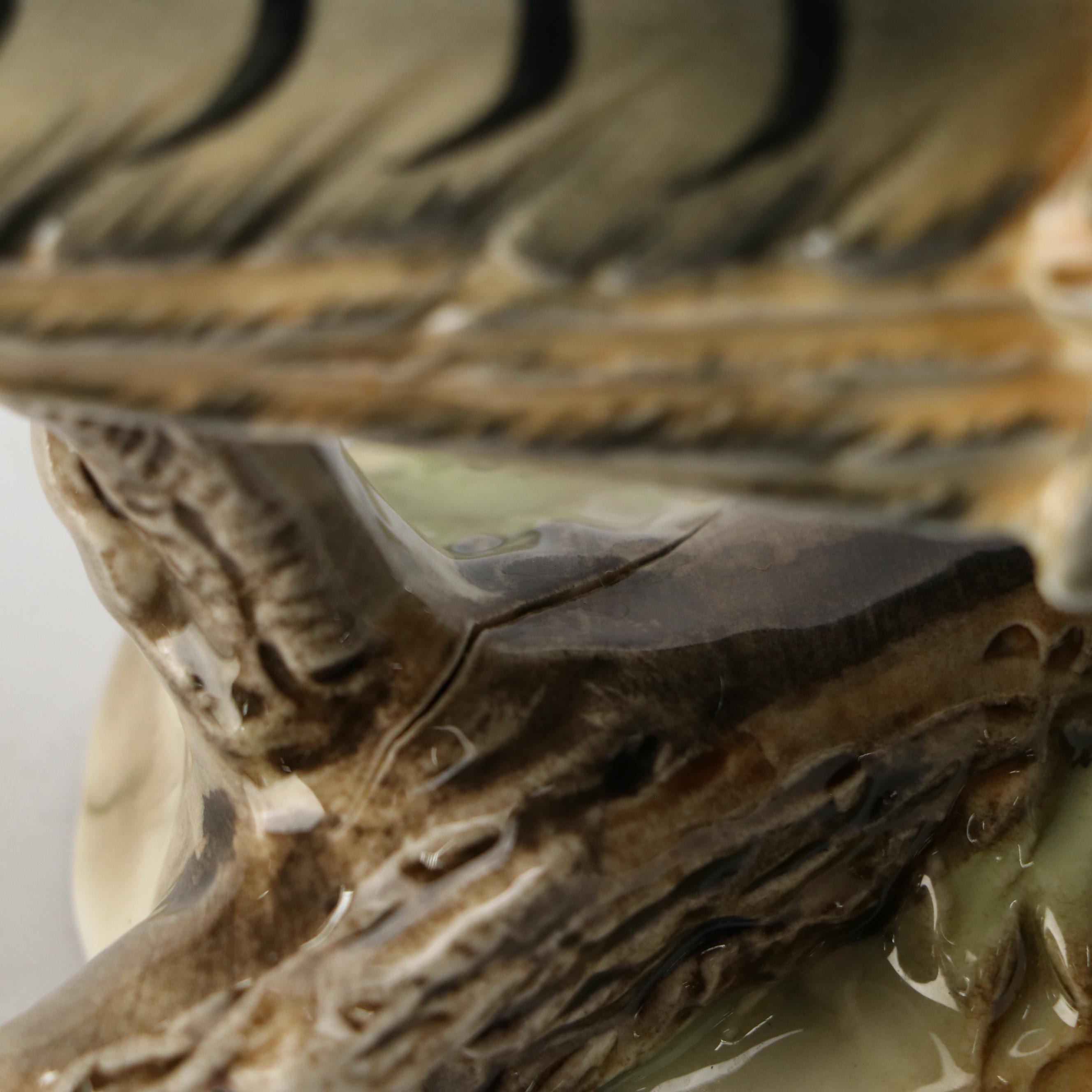 JSC "Ring-Necked Pheasant" and Other Porcelain Bird with Wood Base