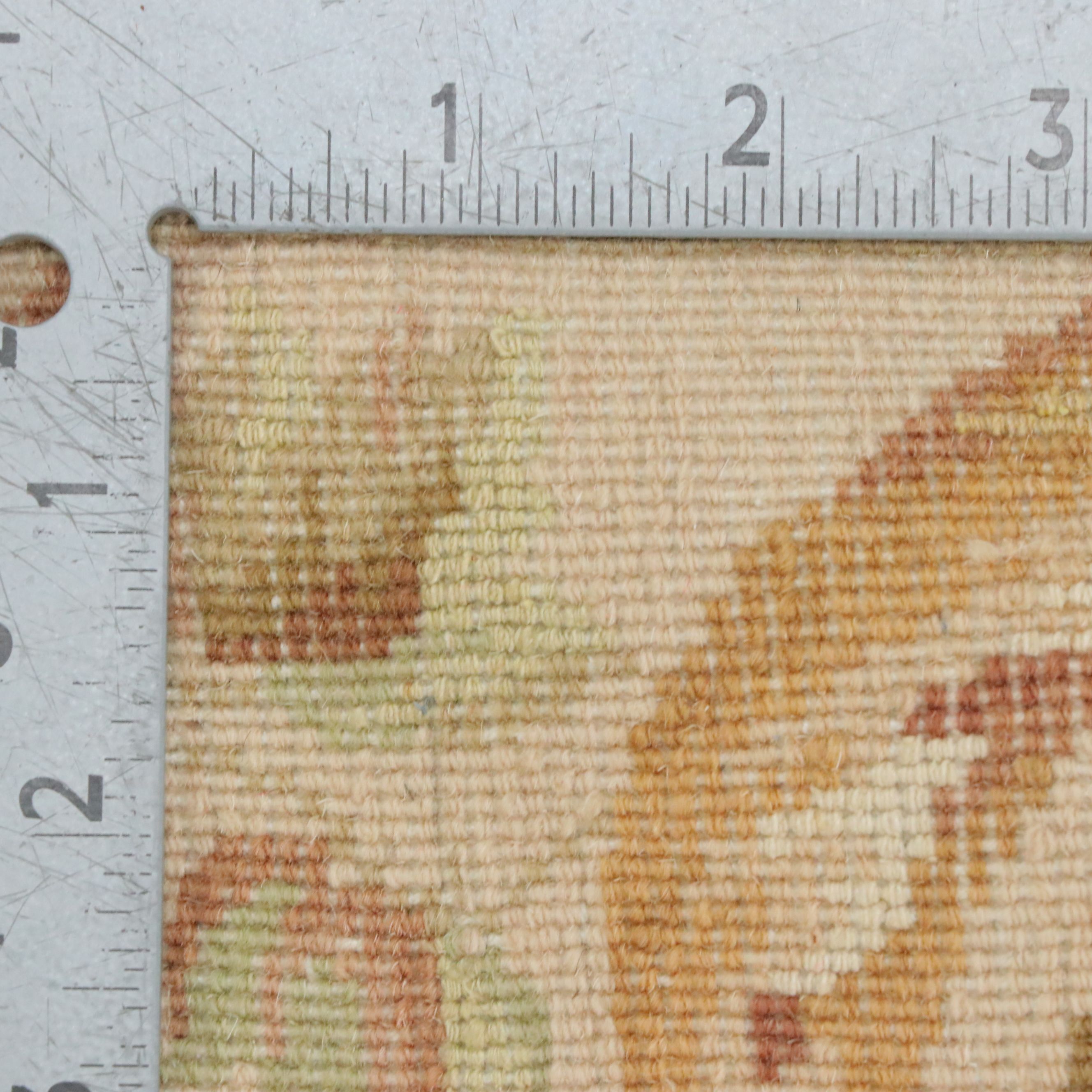 8' x 9'11 Hand-Knotted Aubusson Style Area Rug