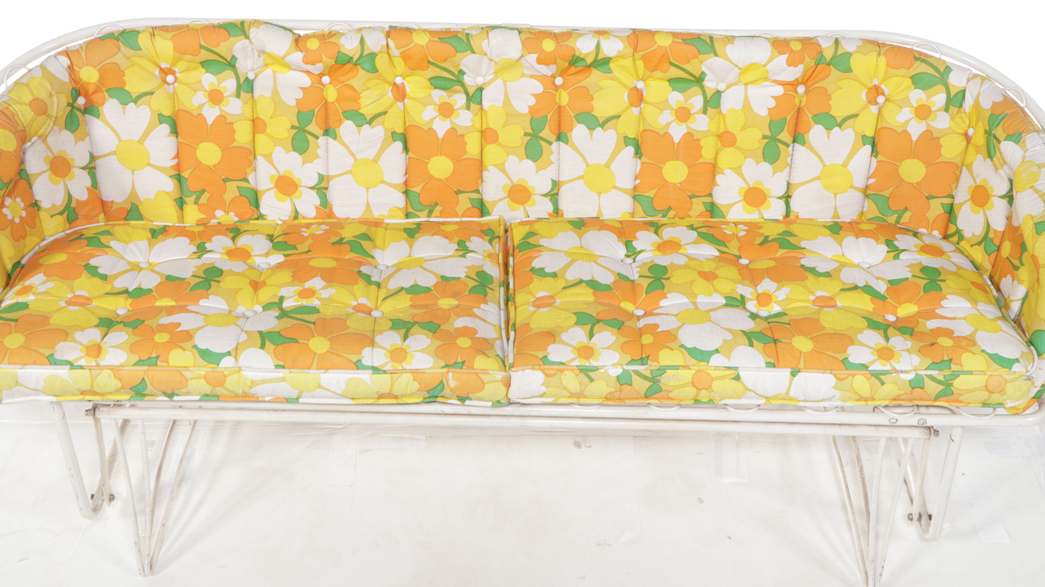 Homecrest Mid Century Modern Floral Patio Furniture