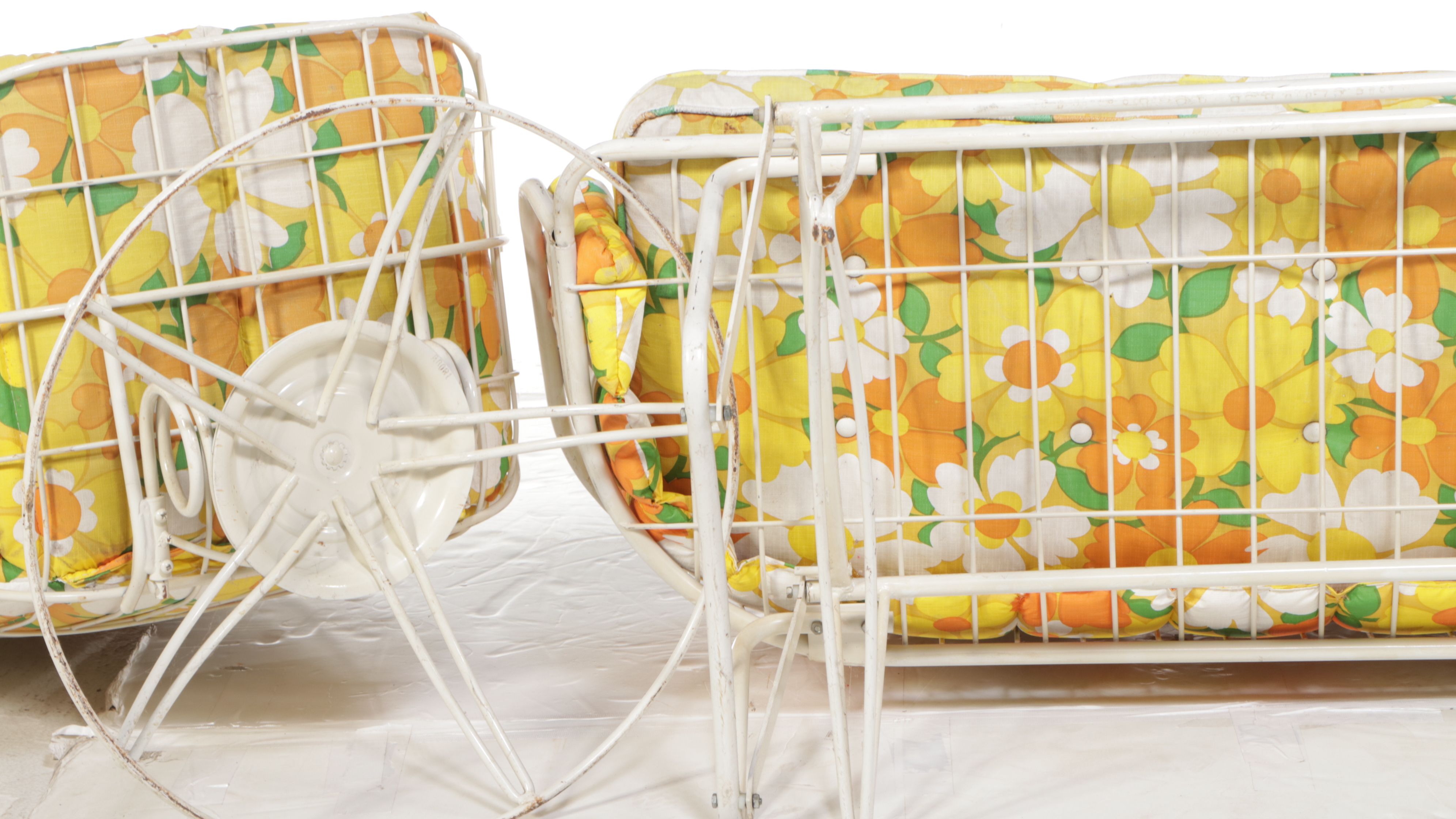 Homecrest Mid Century Modern Floral Patio Furniture