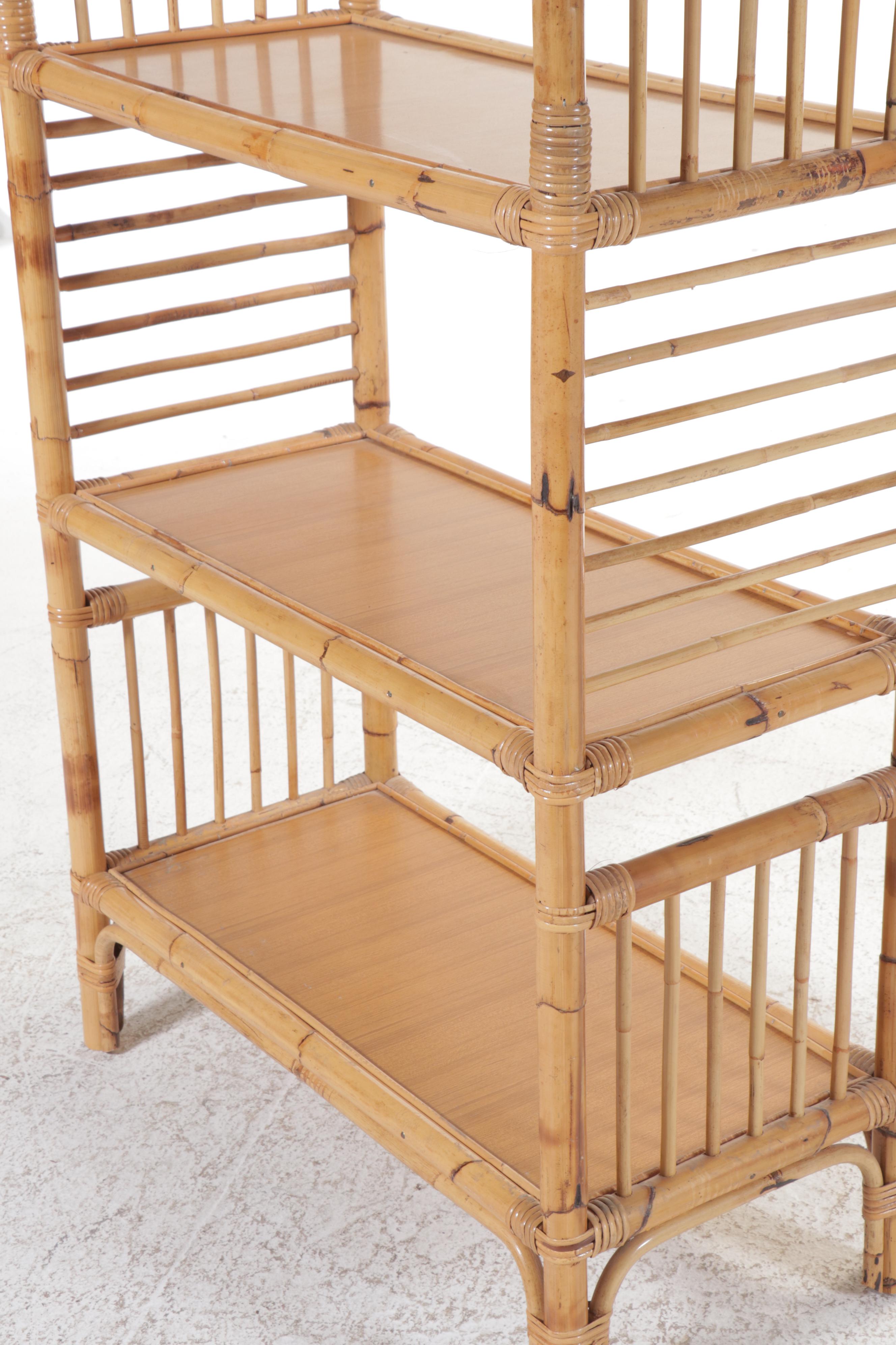 Bamboo Étagère, 20th Century