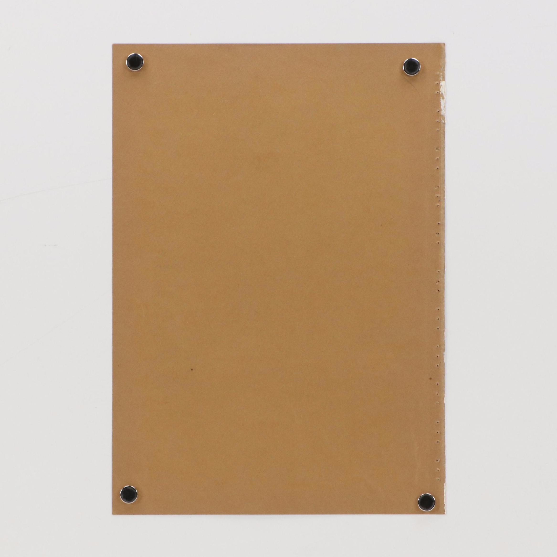 Gunnar Aagaard Andersen Op Art Geometric Serigraph Bookplate