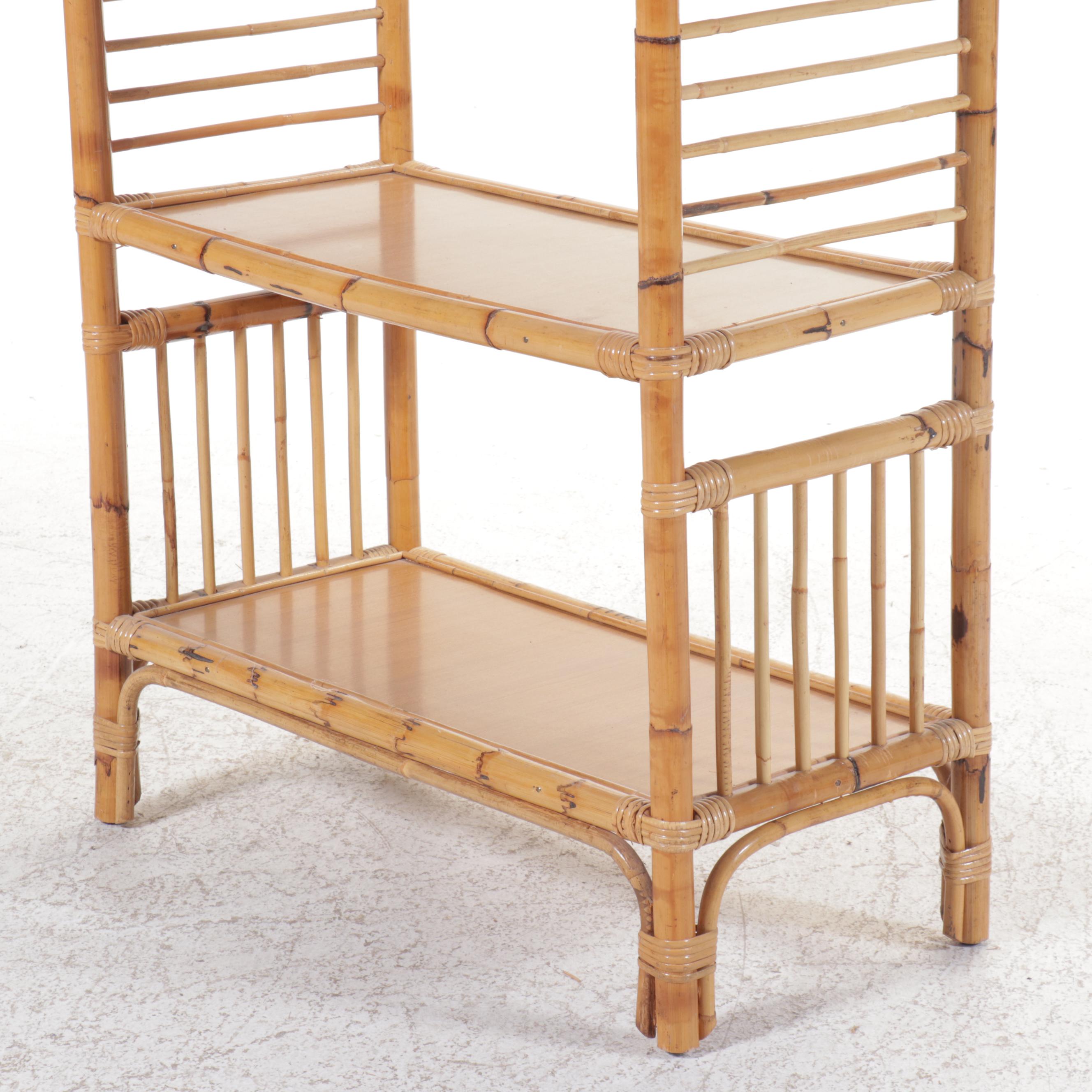 Bamboo Étagère, 20th Century