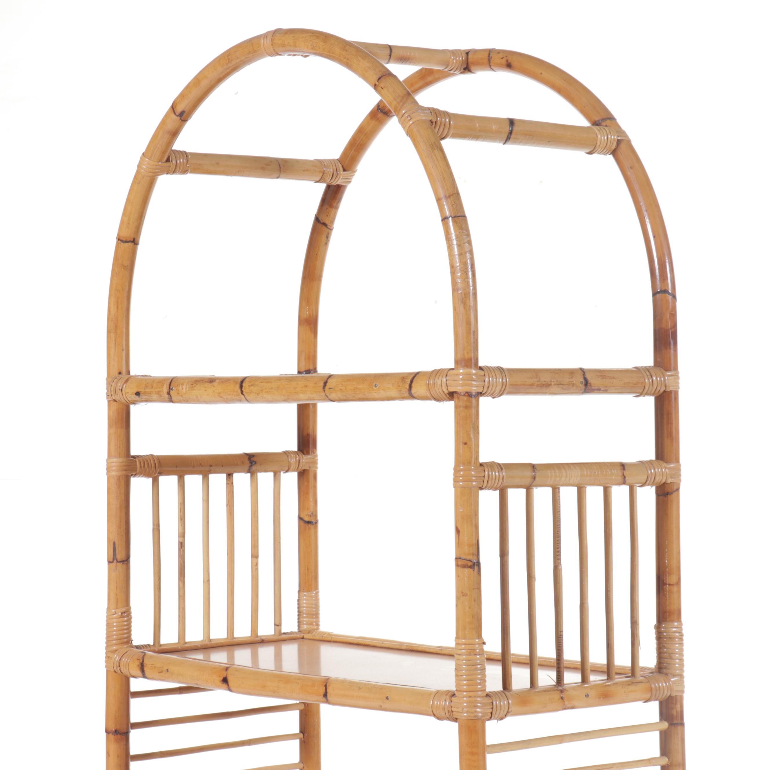 Bamboo Étagère, 20th Century