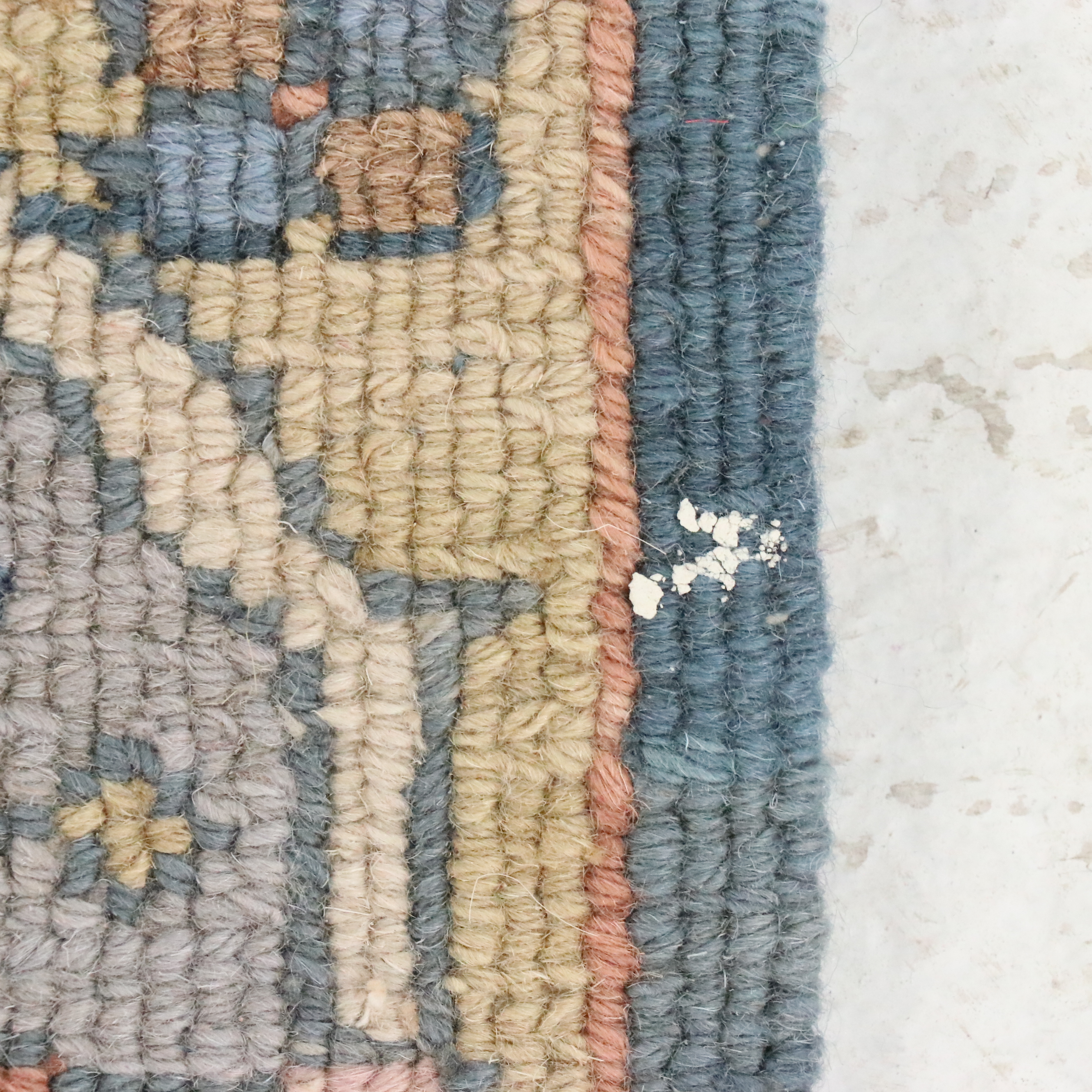 3'10 x 6' Hand-Knotted Indian Soumak Area Rug