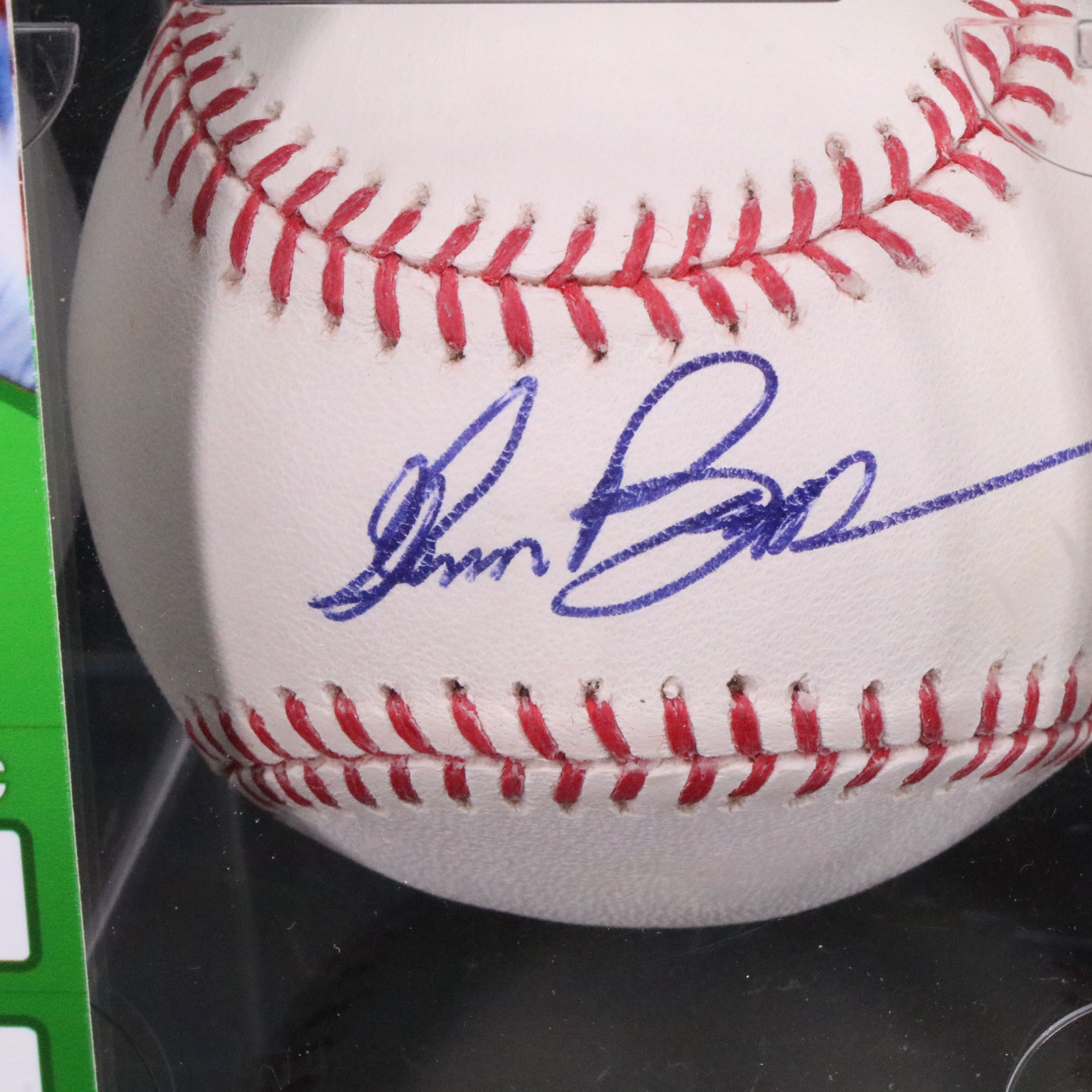 Glenn Braggs and Eric Davis Signed Rawlings Official Major League Baseballs